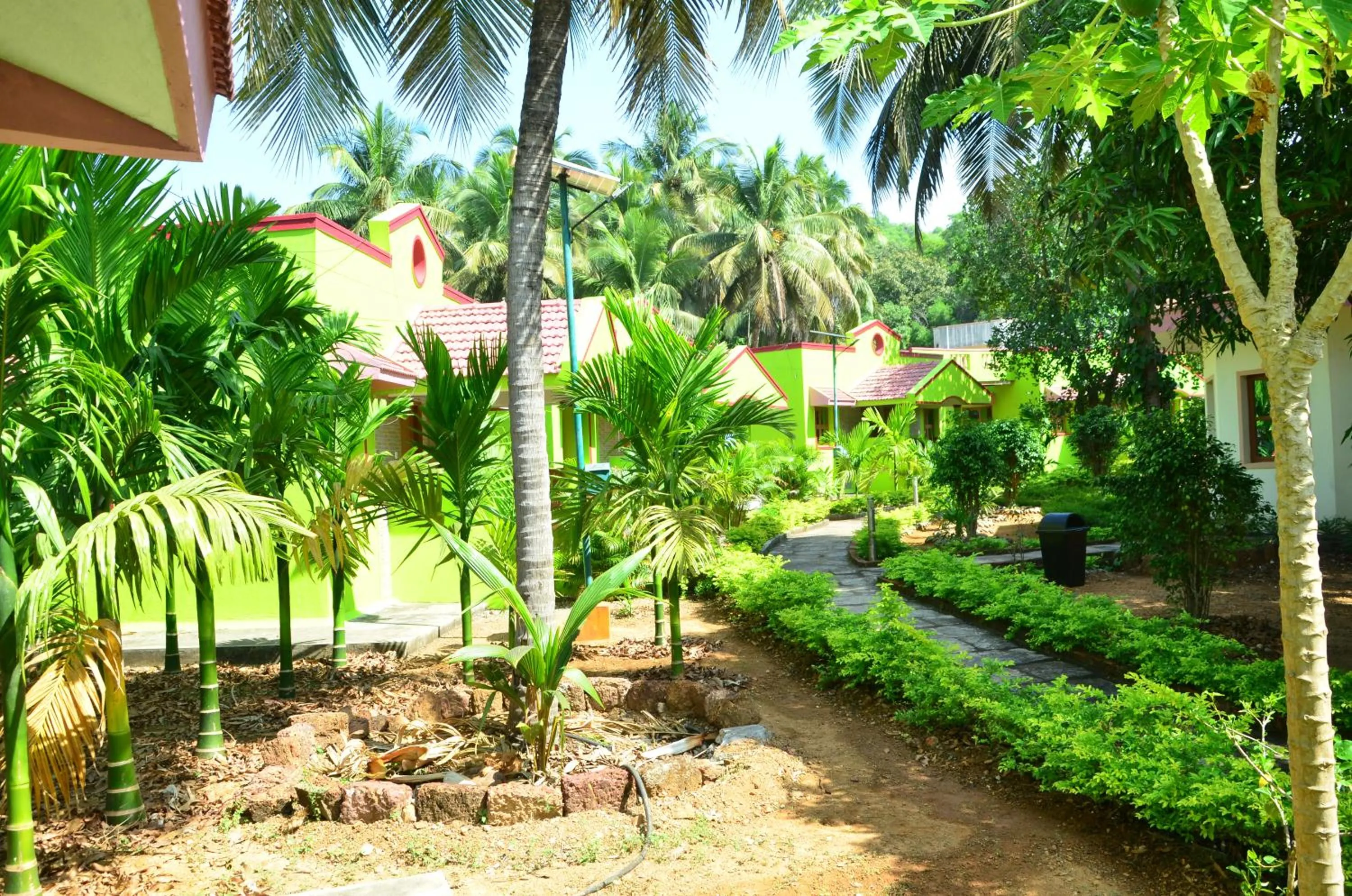 Property building in Sunny's Serenity Resort