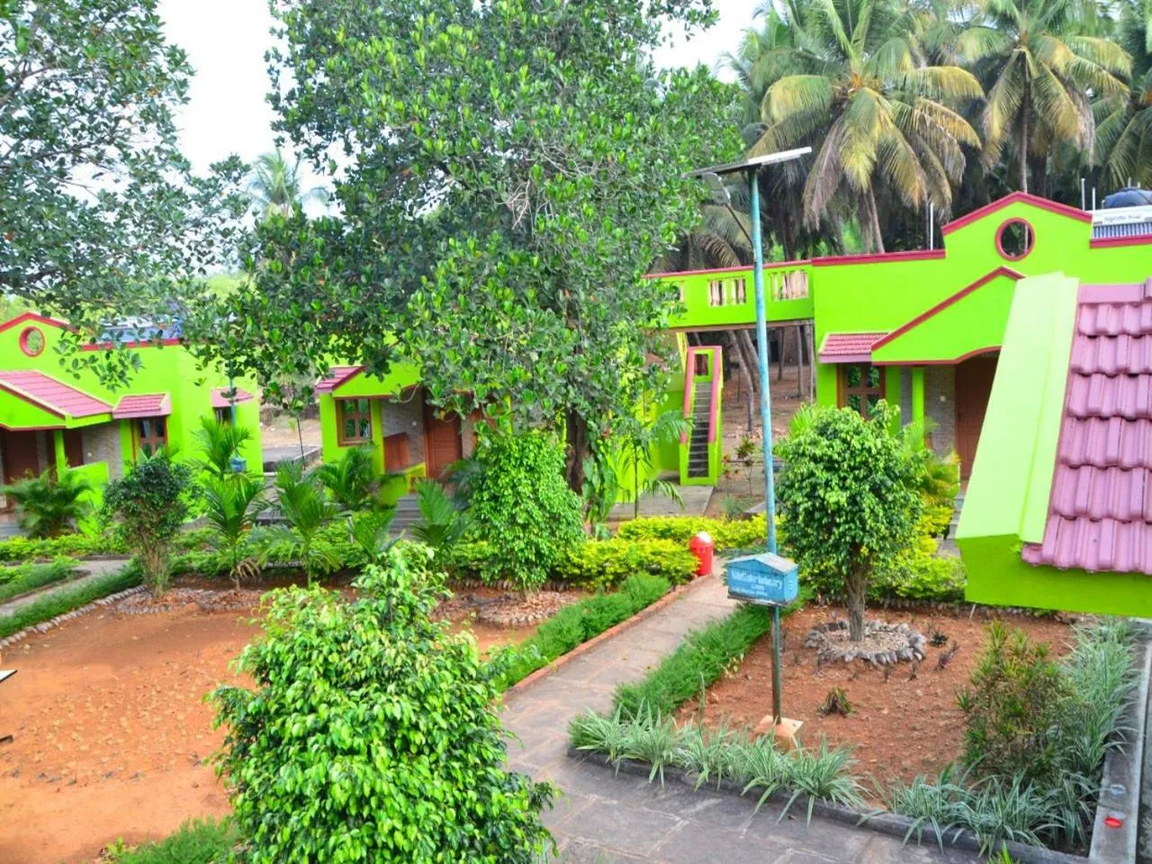 Property building in Sunny's Serenity Resort