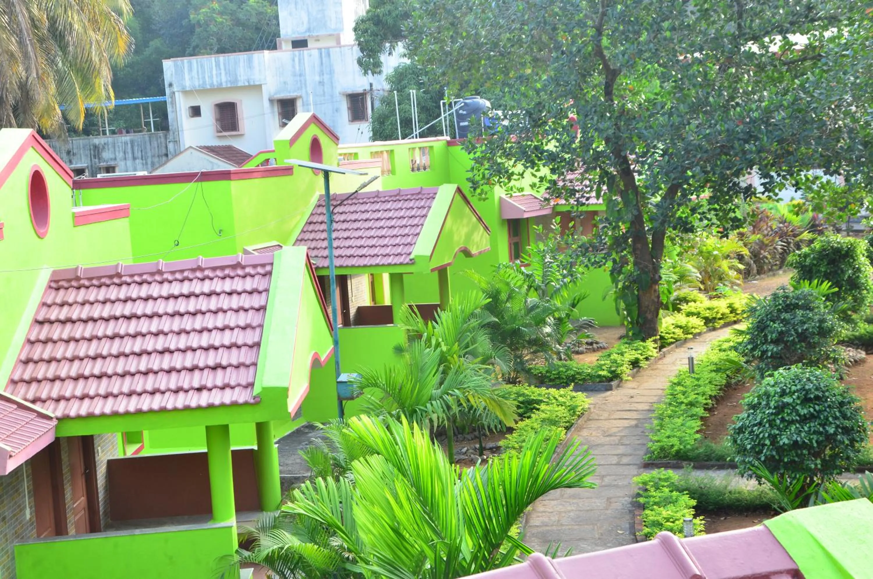 Property building in Sunny's Serenity Resort