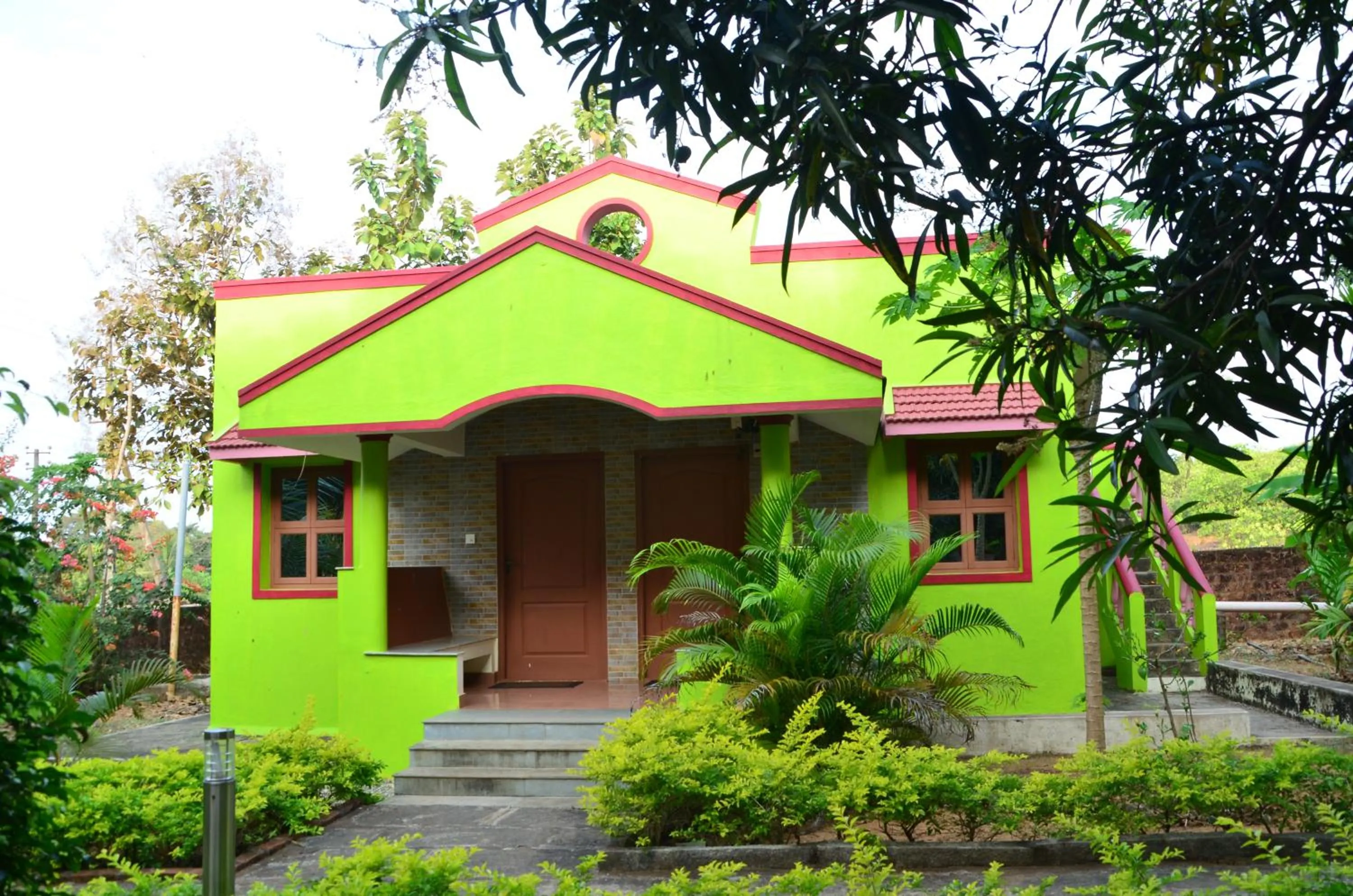 Property building in Sunny's Serenity Resort