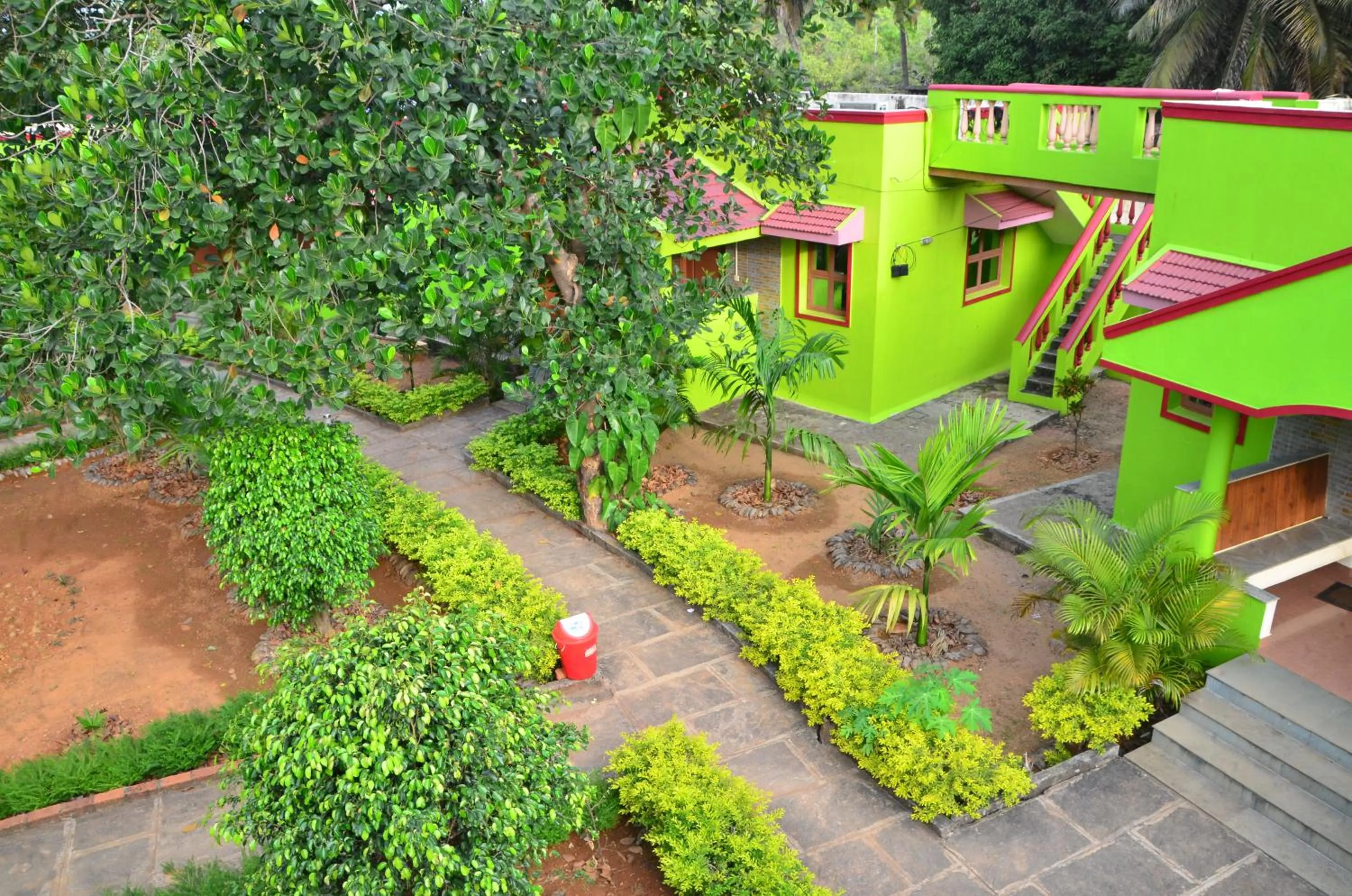 Property building in Sunny's Serenity Resort