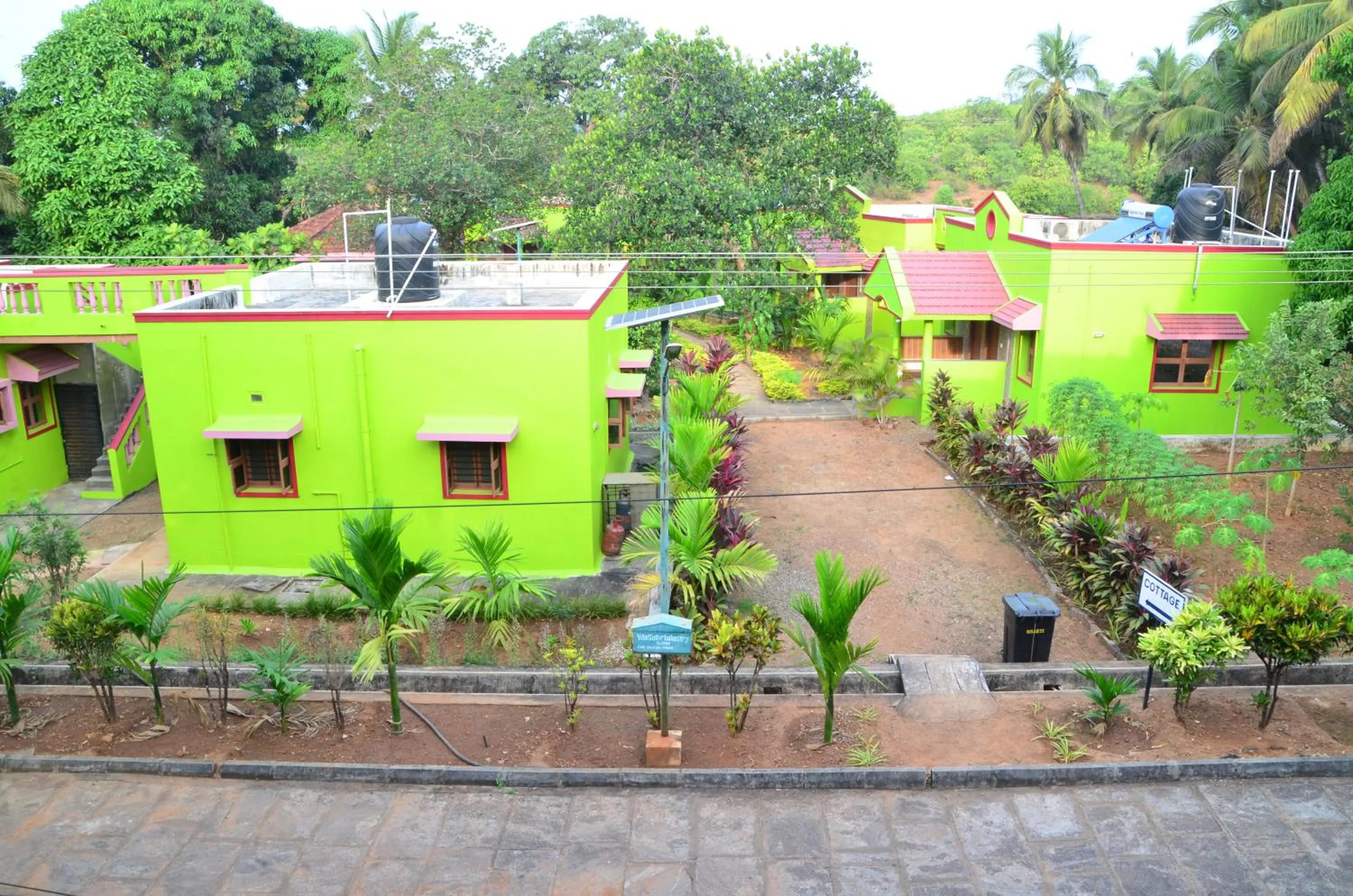 Property building in Sunny's Serenity Resort