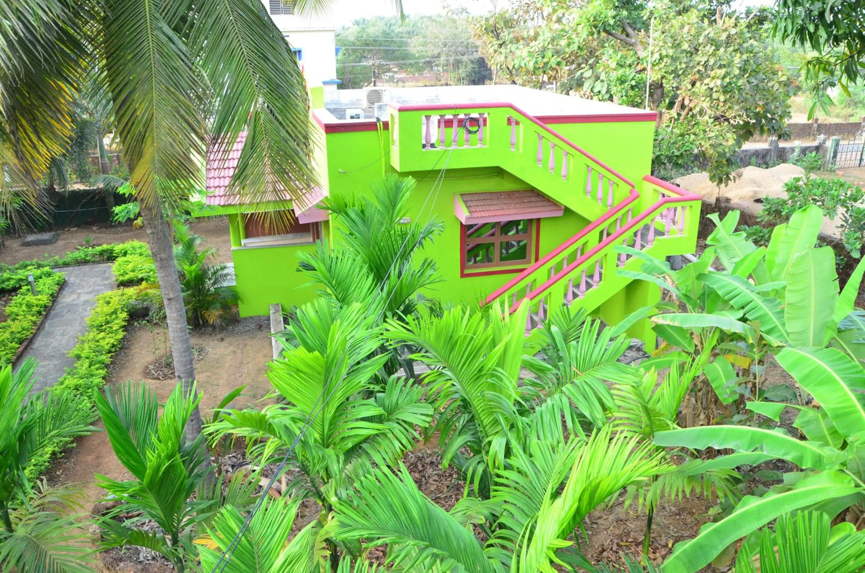 Property building in Sunny's Serenity Resort