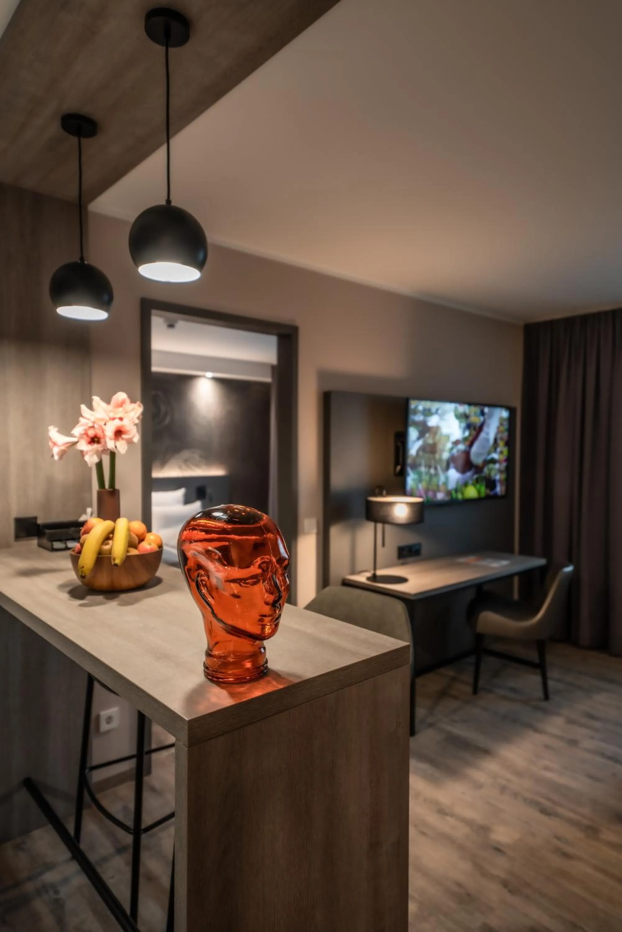 Photo of the whole room in LOGINN Hotel Stuttgart Zuffenhausen