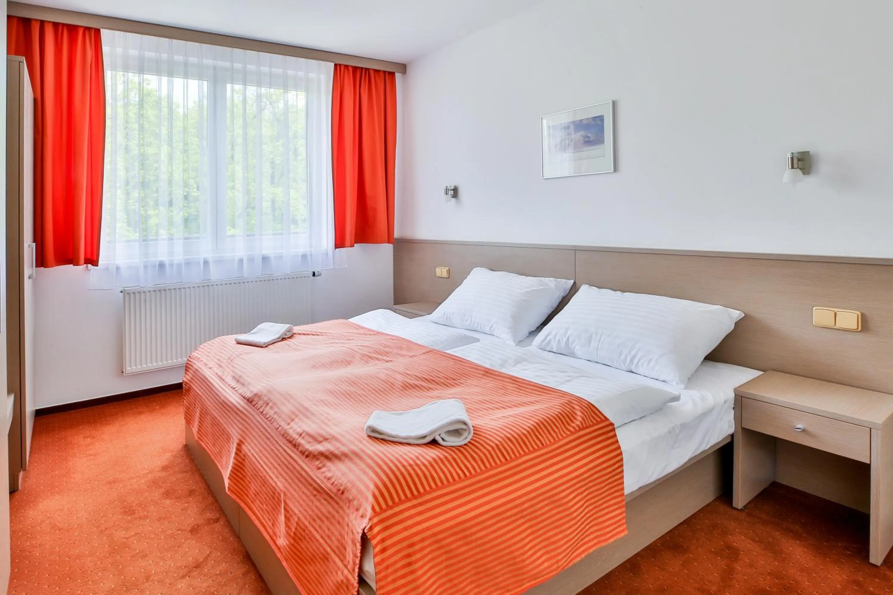 Bed in LH Parkhotel Hluboka Nad Vltavou Congress & Wellness