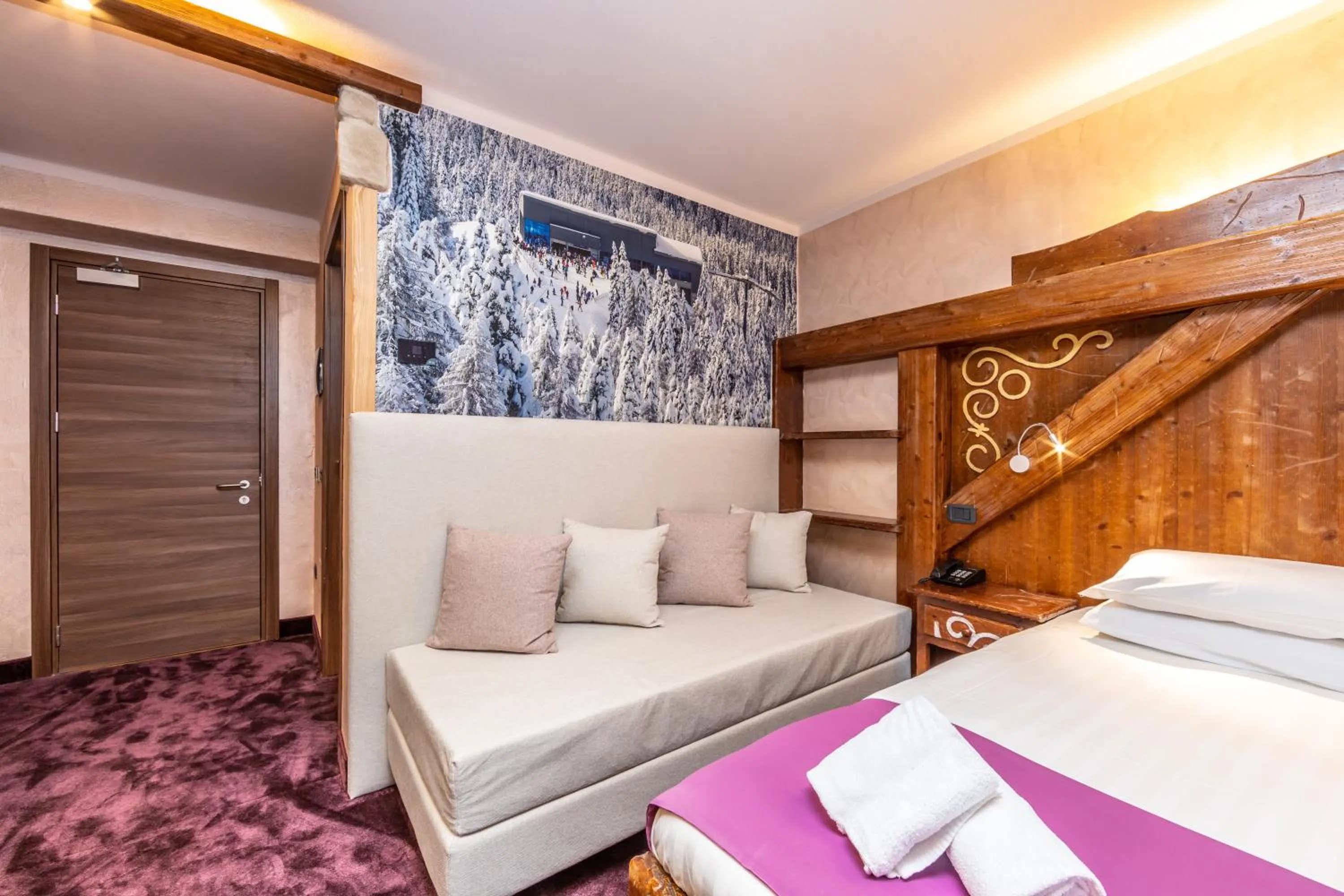 Bedroom, Bed in Garden Wellness Hotel S