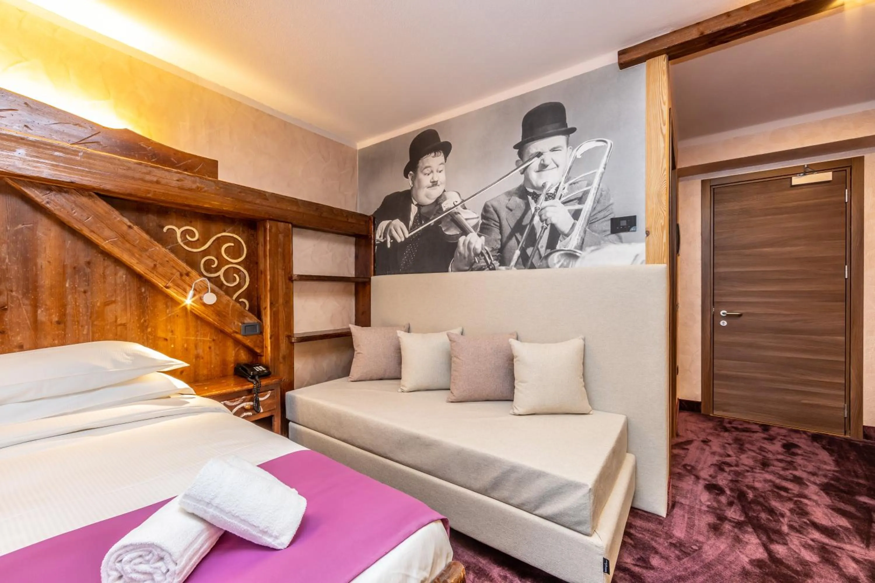 Bedroom, Bed in Garden Wellness Hotel S