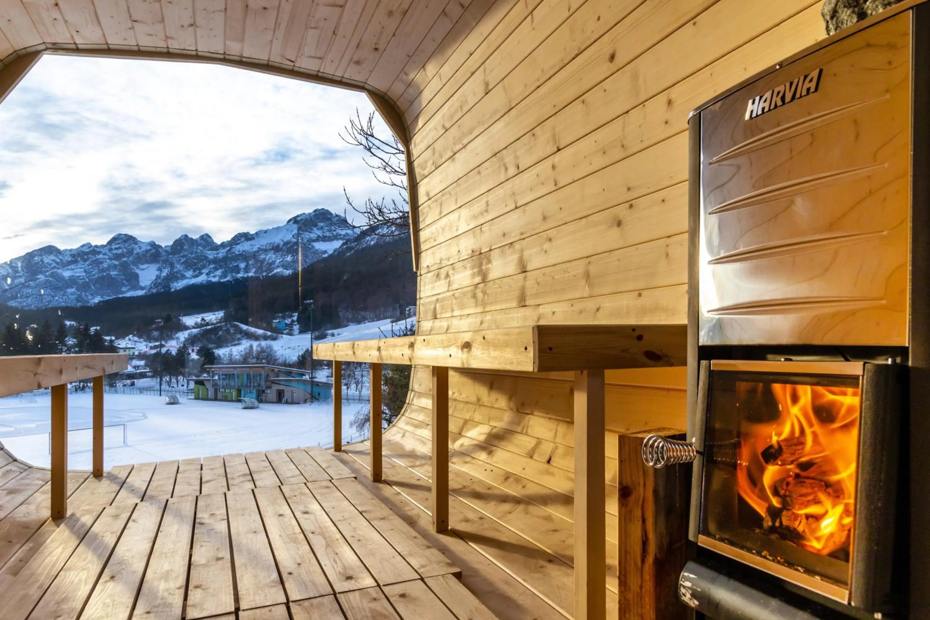 Sauna in Garden Wellness Hotel S