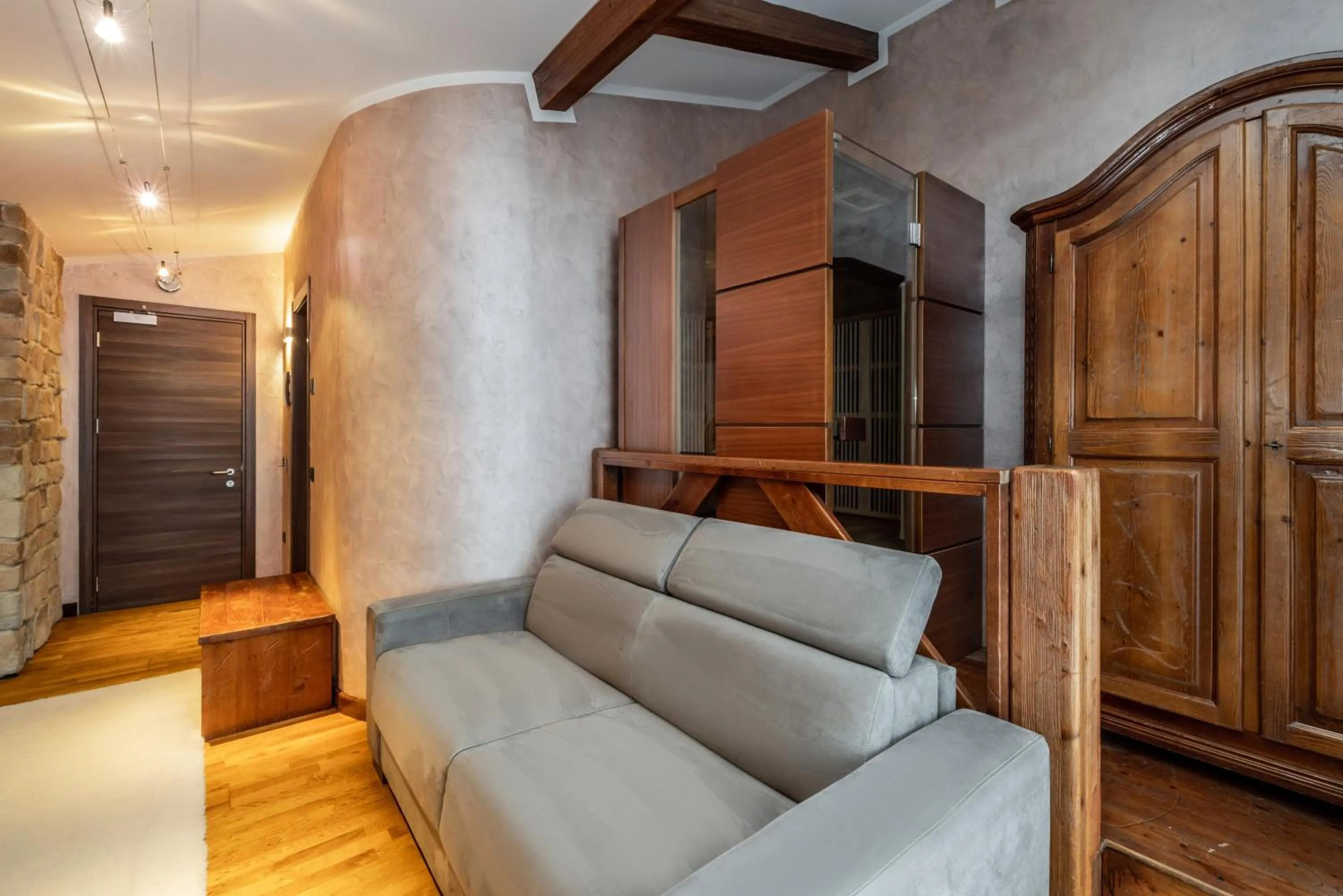 Sauna in Garden Wellness Hotel S