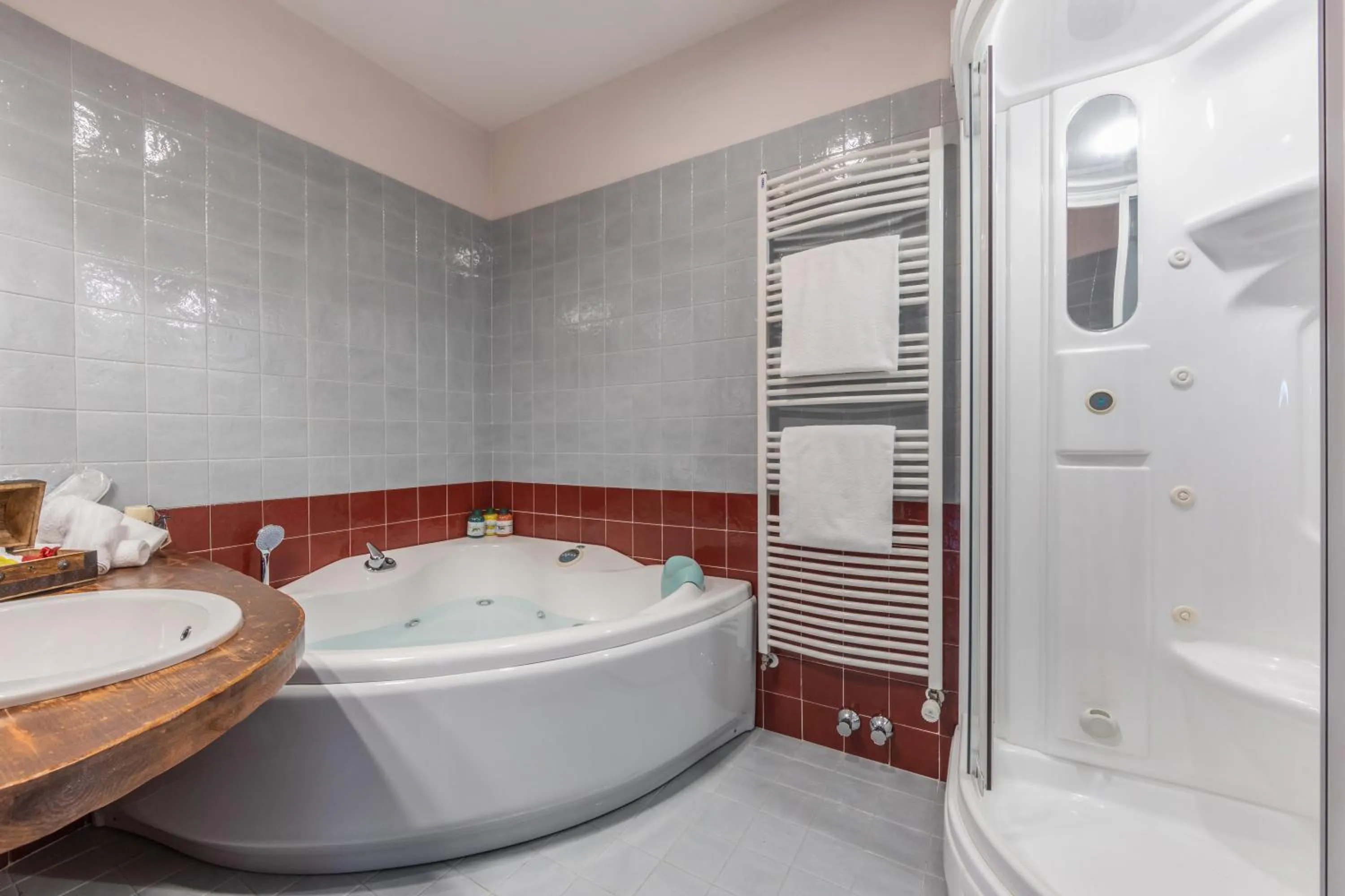 Hot Tub in Garden Wellness Hotel S