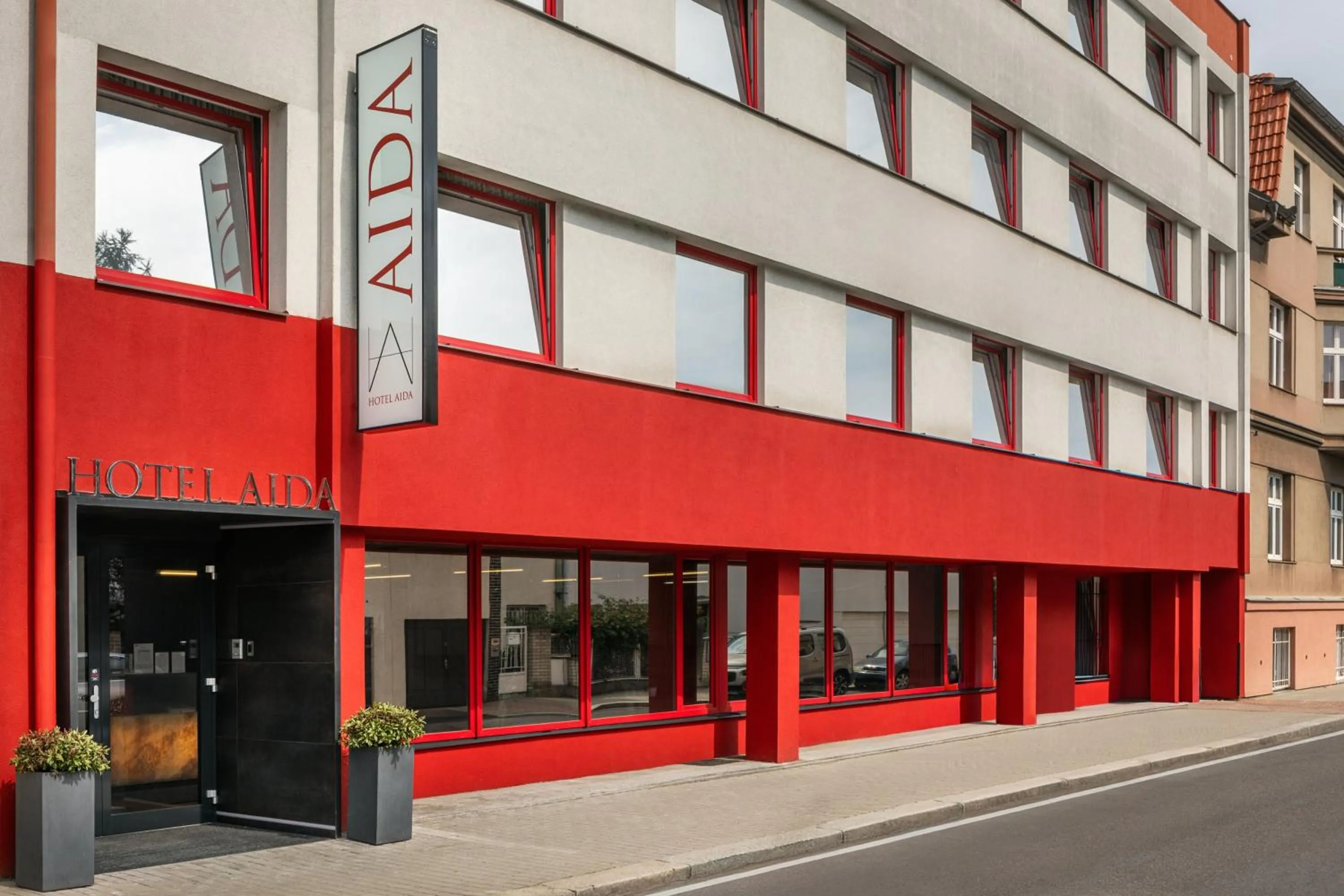 Property building in Hotel Aida