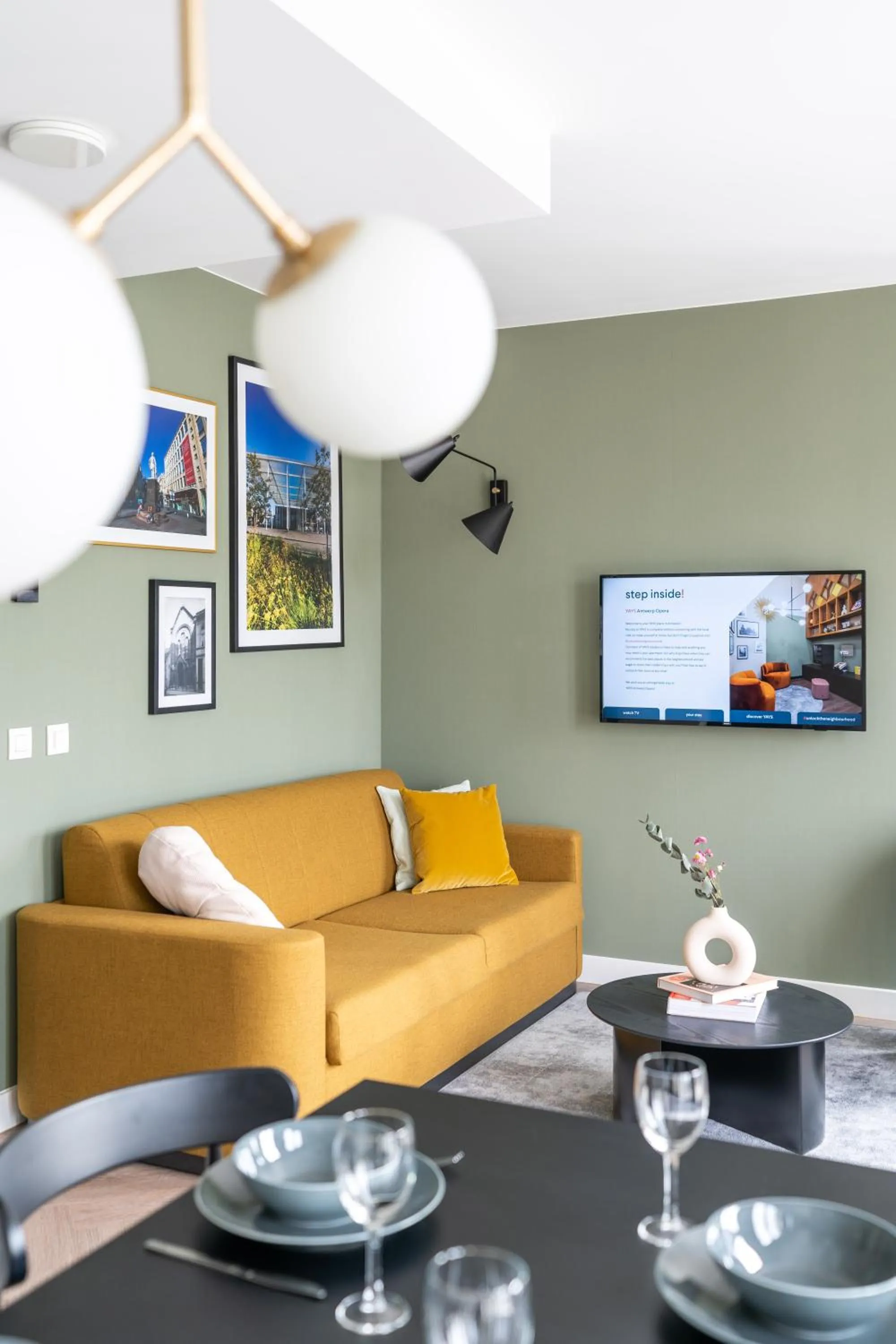 TV and multimedia in YAYS Antwerp Opera by Numa