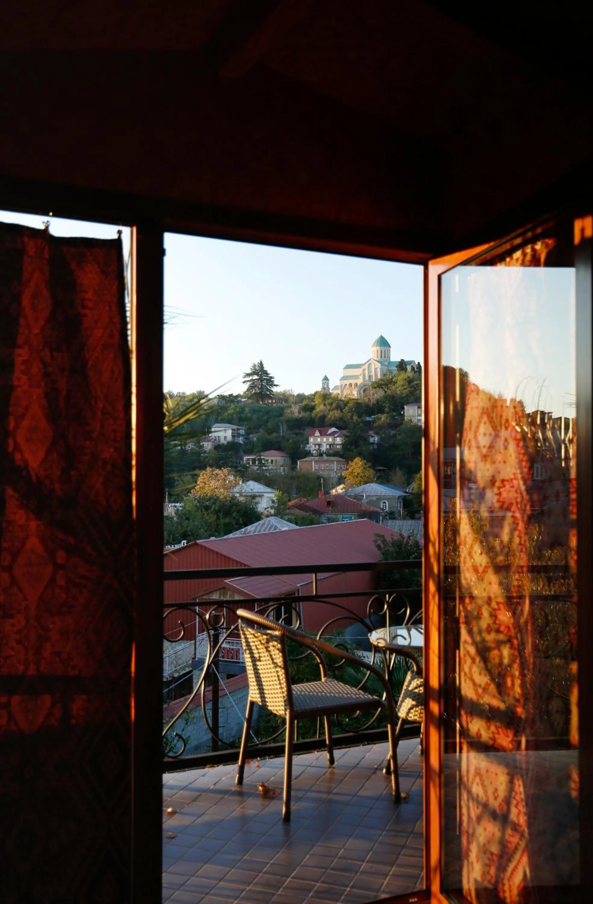 Patio in Hotel Memoire Kutaisi