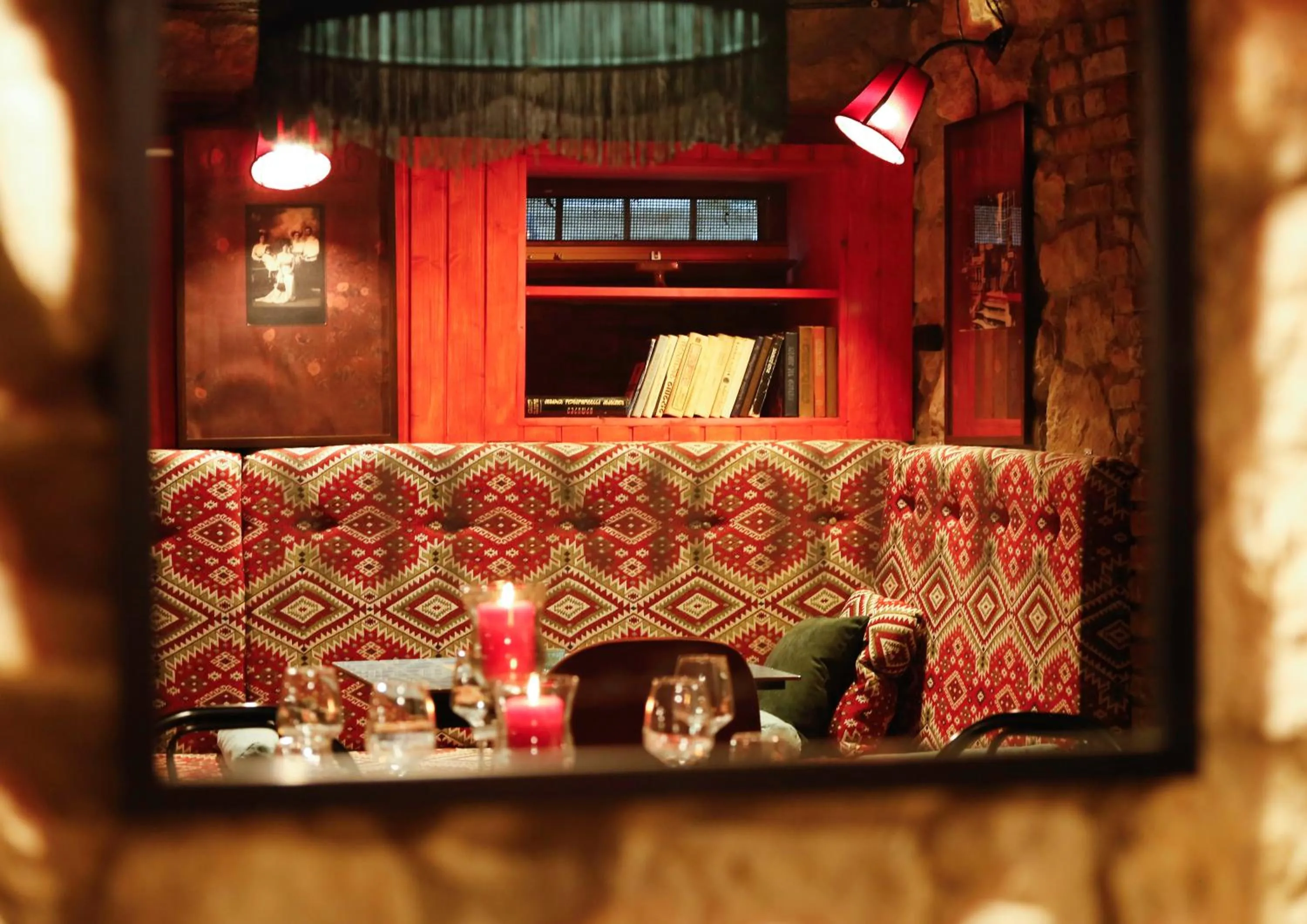 Lounge or bar in Hotel Memoire Kutaisi