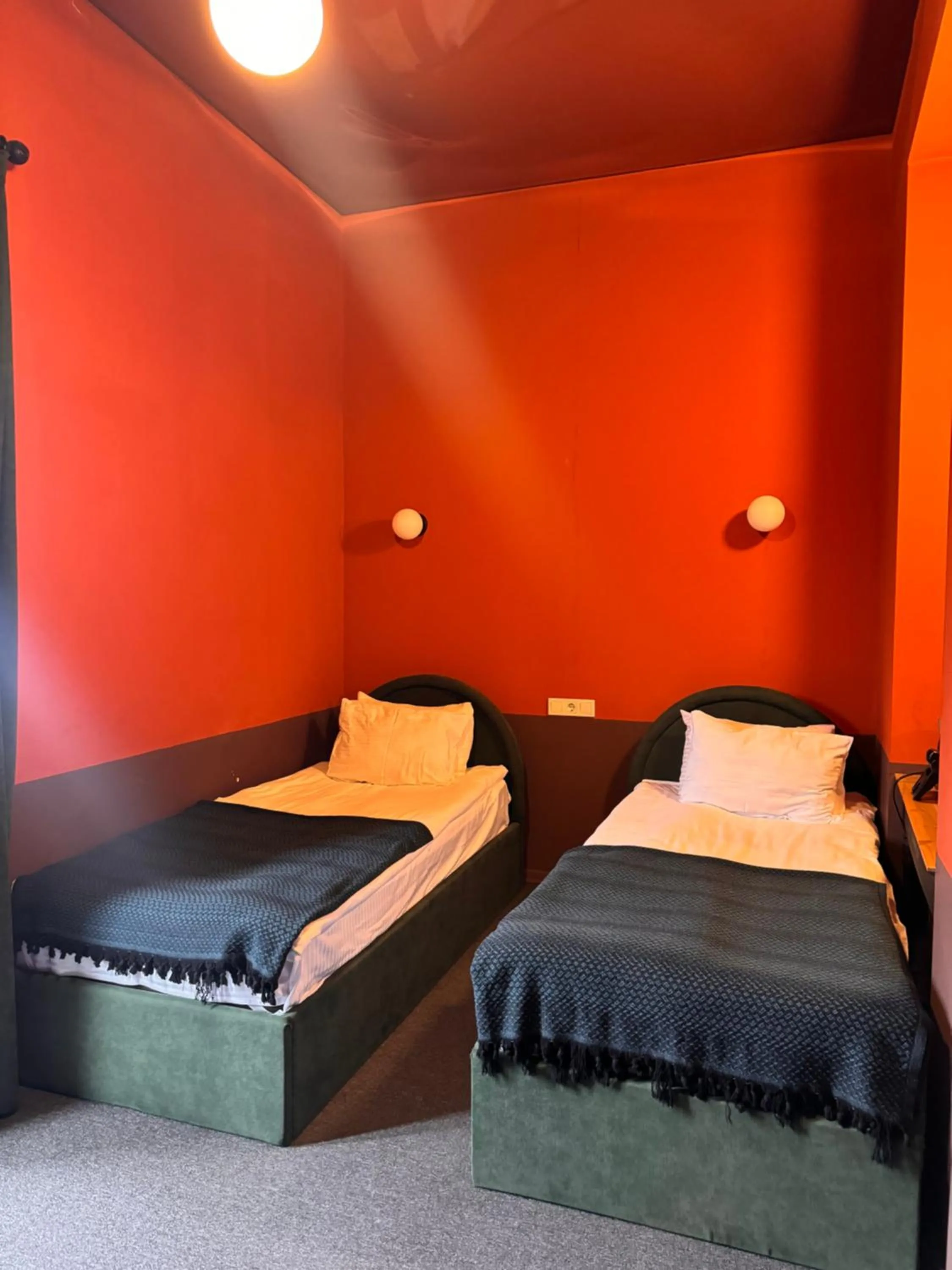 Bed in Hotel Memoire Kutaisi