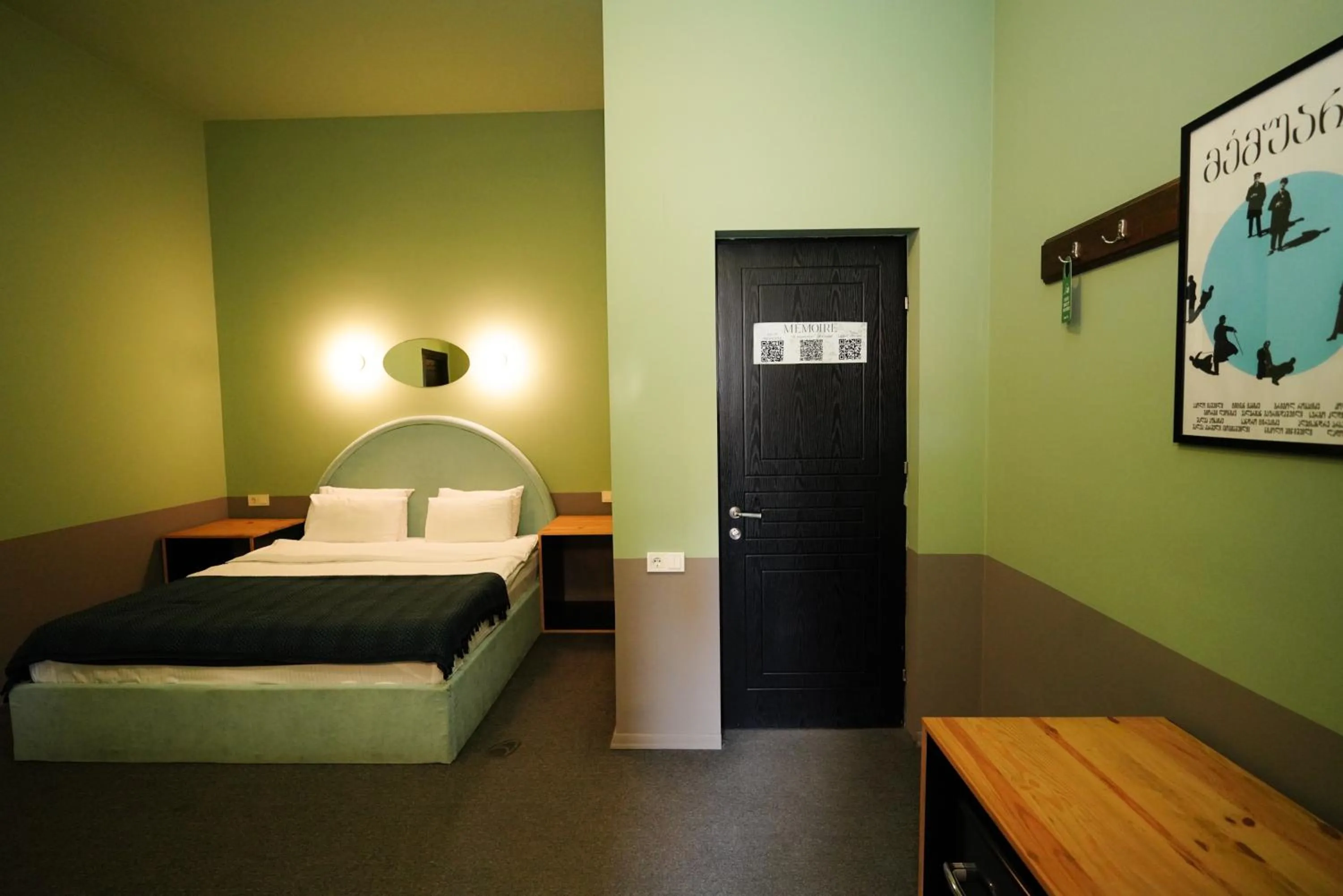 Bedroom, Bed in Hotel Memoire Kutaisi