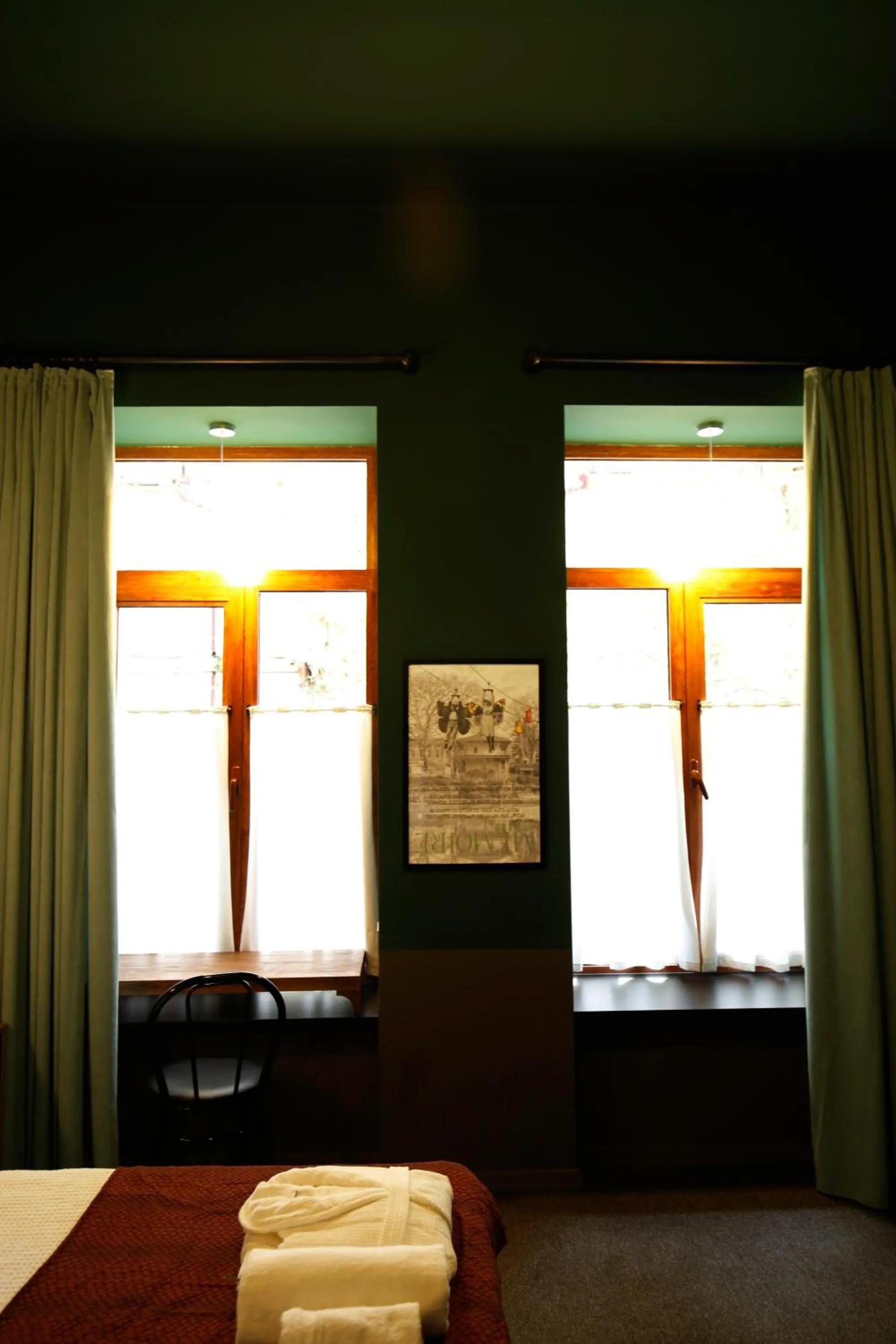 Patio, Bed in Hotel Memoire Kutaisi