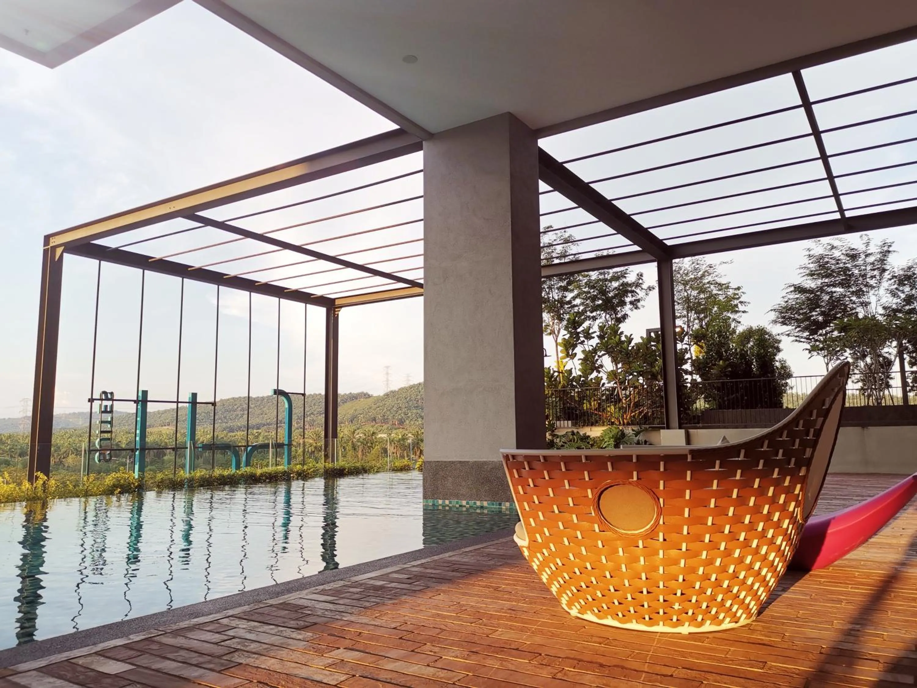 Swimming pool in Bell Suite @ Sepang KLIA Kota Warisan