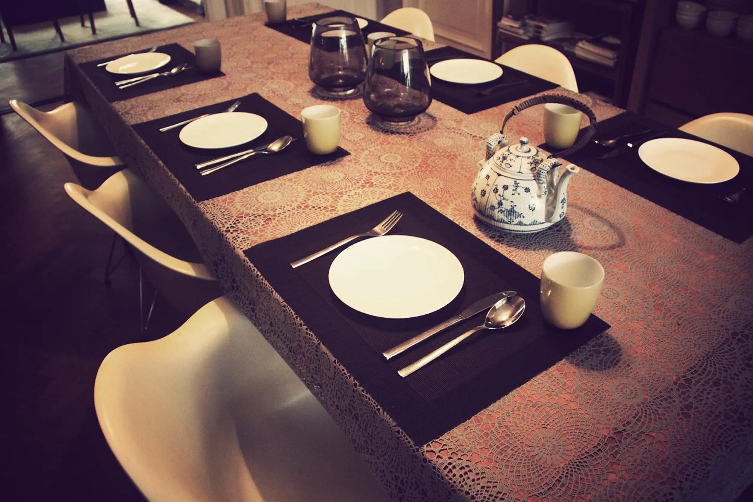 Dining area in Maison Indochine