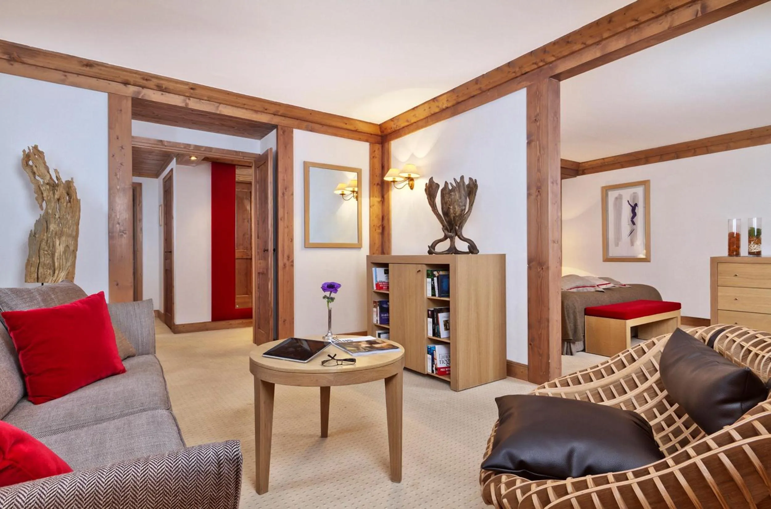 Living room in Hôtel Les Barmes De l'Ours