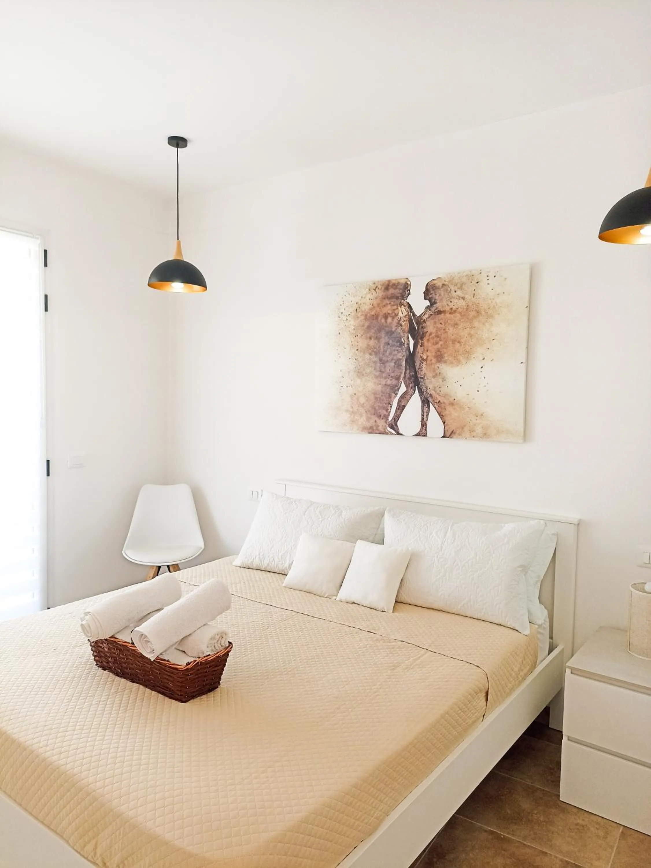 Bed in Kolossoi Guest House