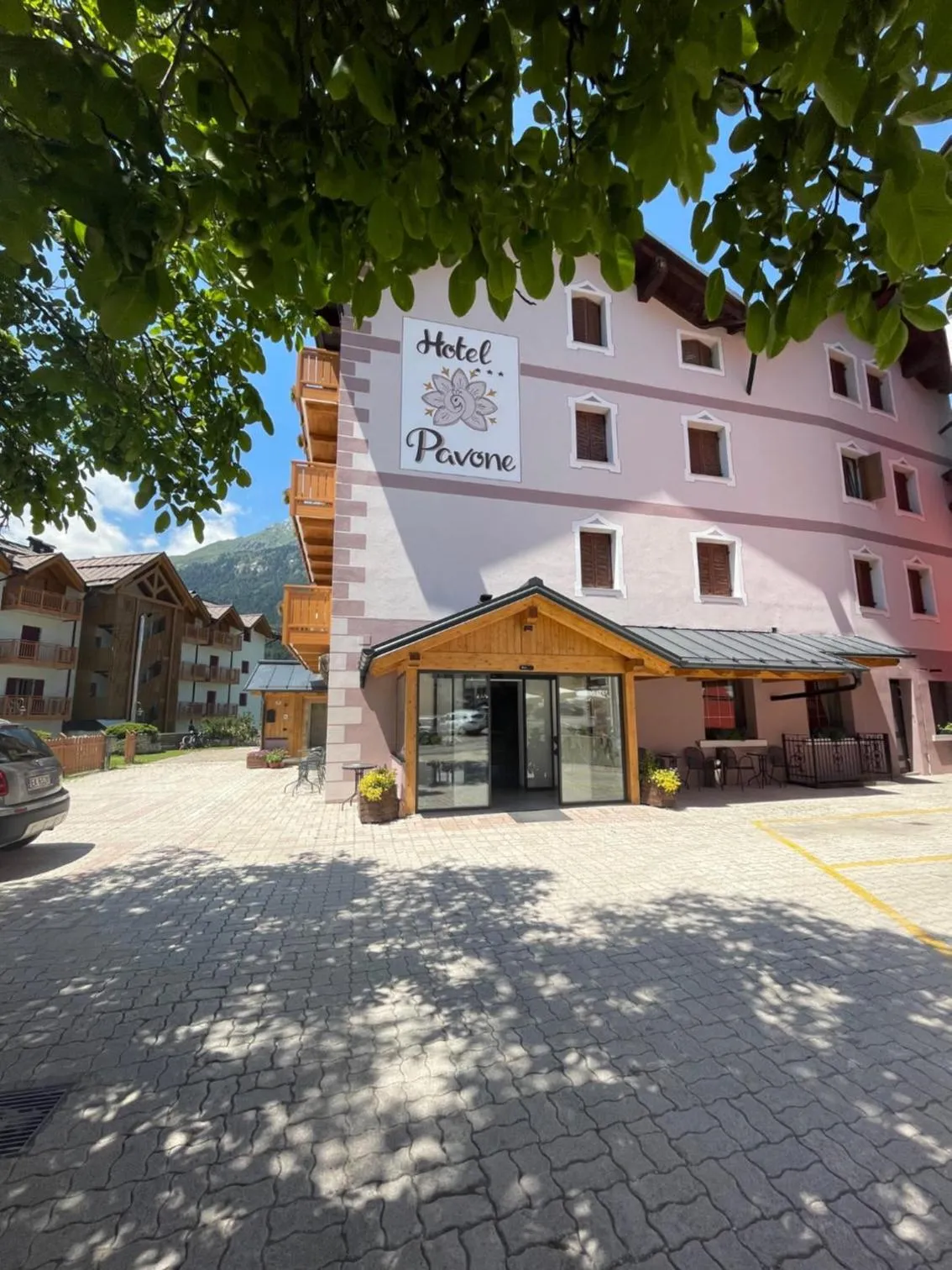 Property building in Hotel Pavone