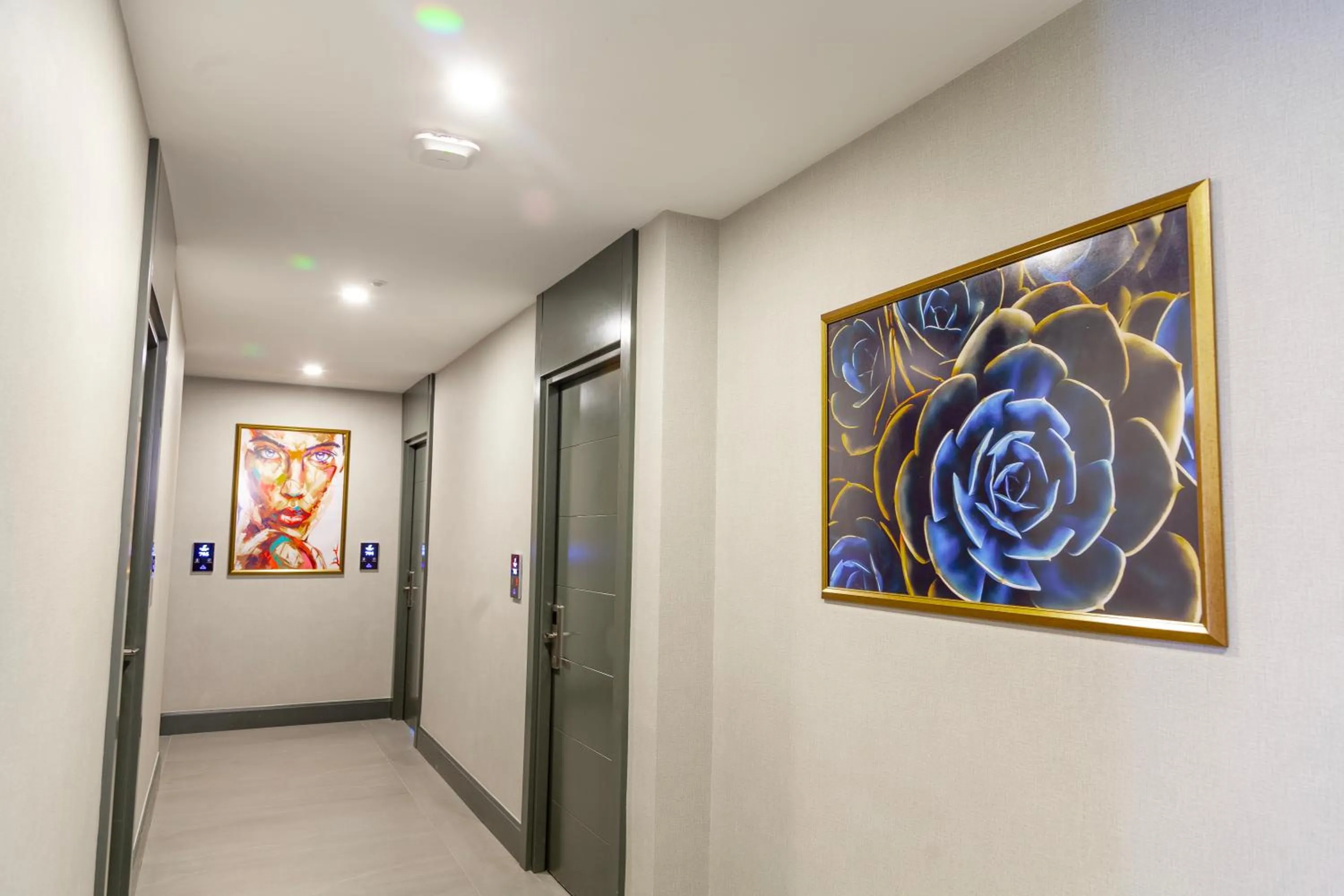 Floor plan in Türkay Hotel