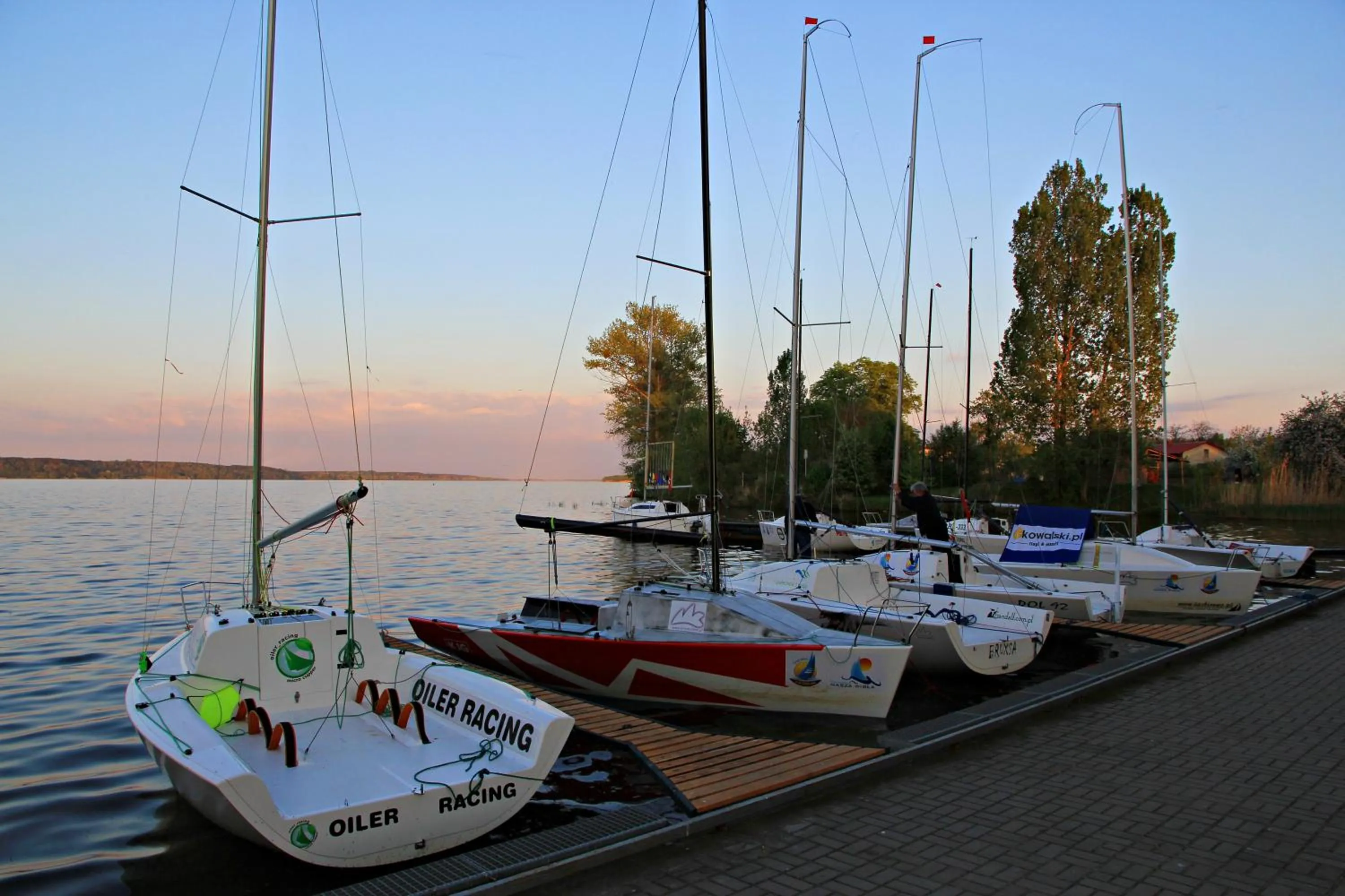 Sunrise in Gościniec pod Żaglami