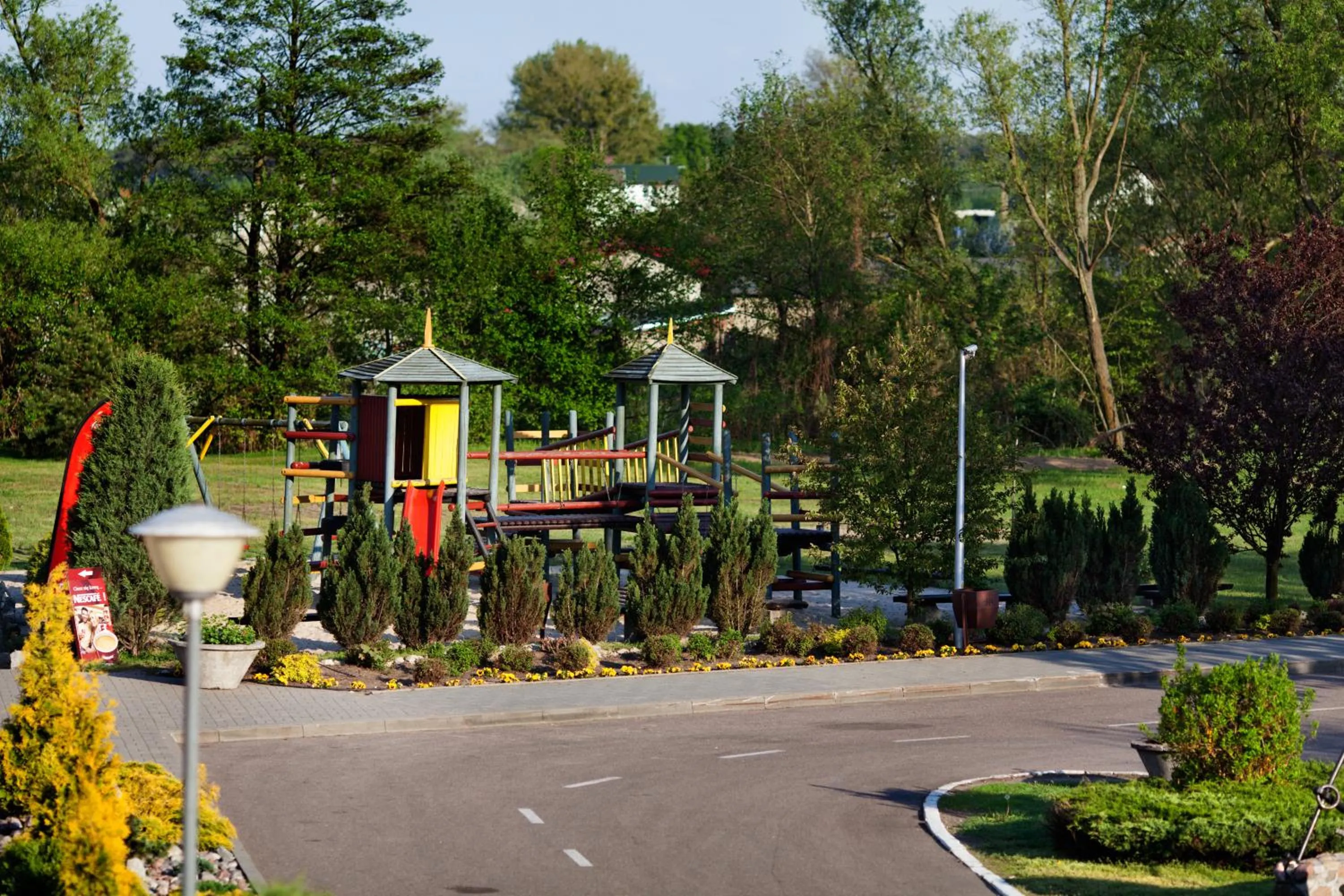 Area and facilities in Gościniec pod Żaglami