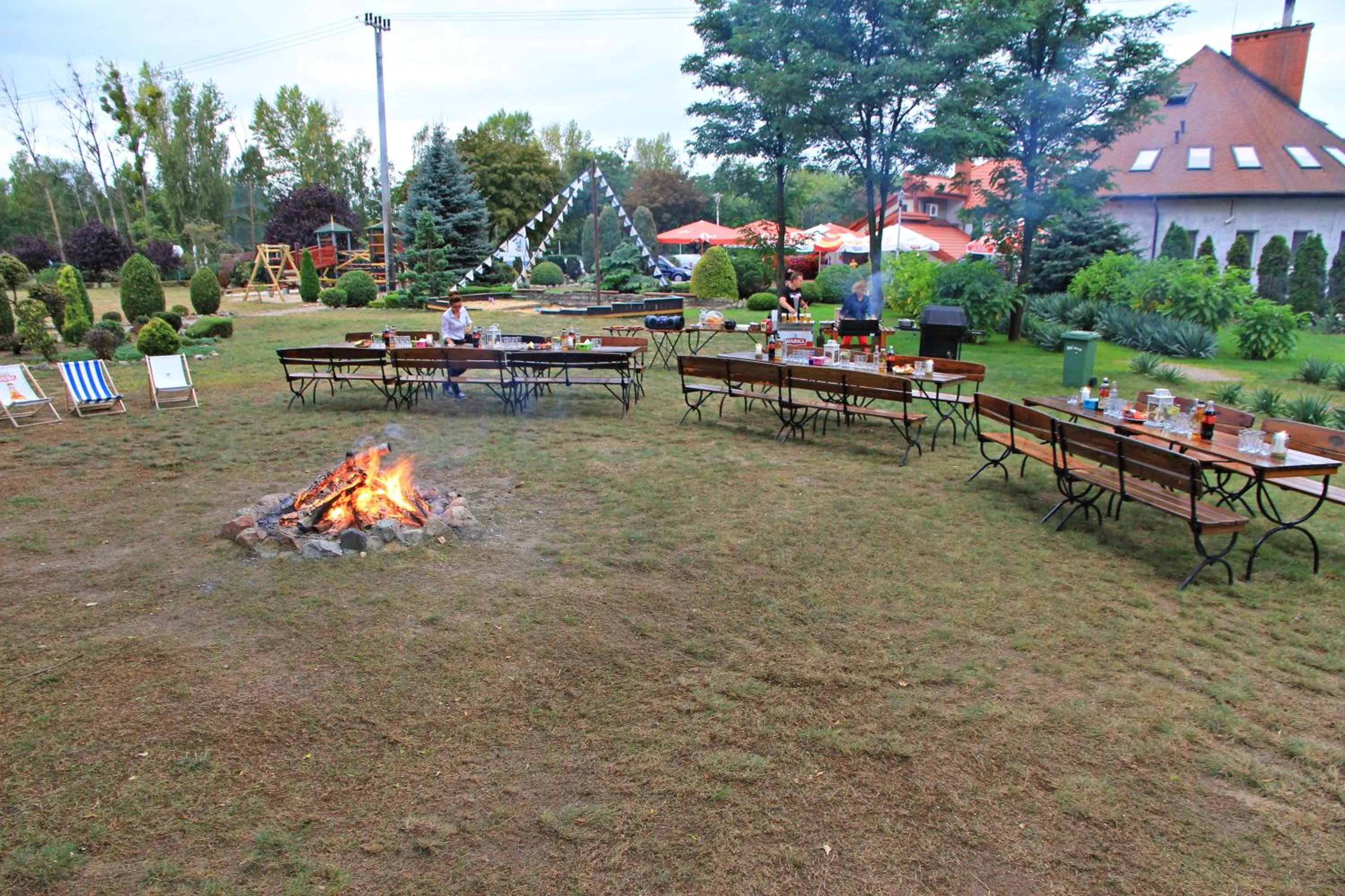 Patio in Gościniec pod Żaglami