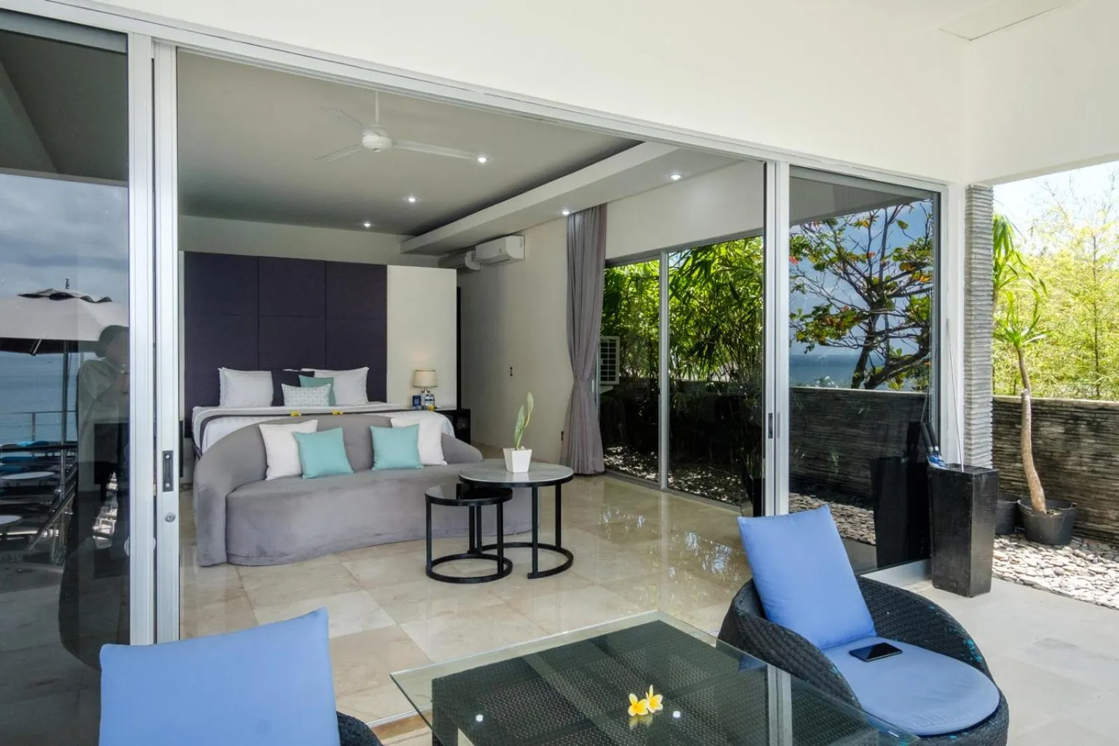 Bedroom, Bed in Suluban Cliff Bali Villa