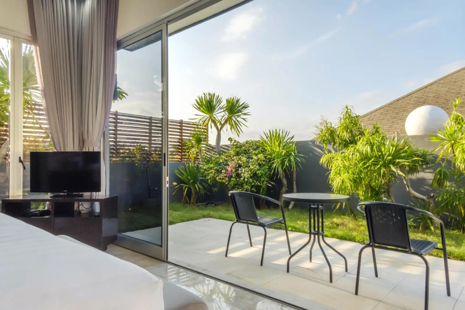 Balcony/Terrace in Suluban Cliff Bali Villa