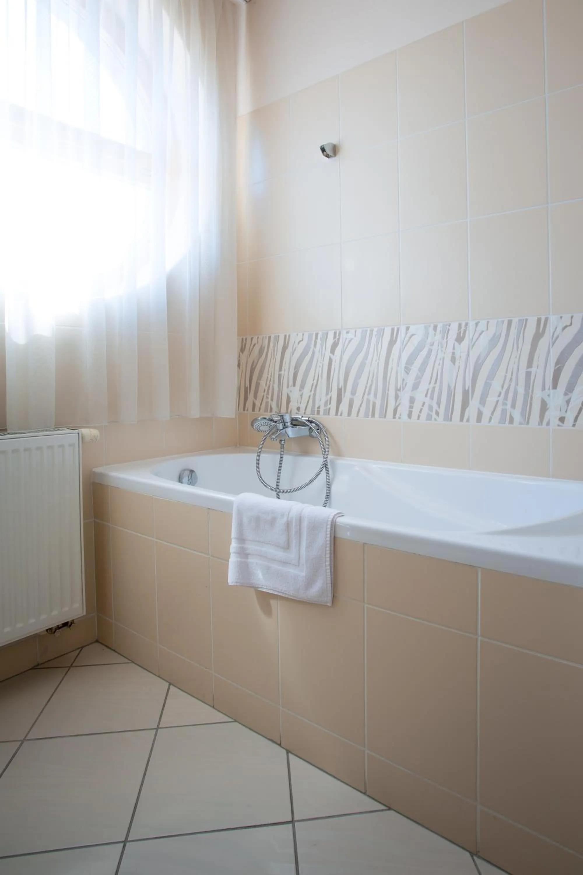 Bathroom in Hotel U Pramenu