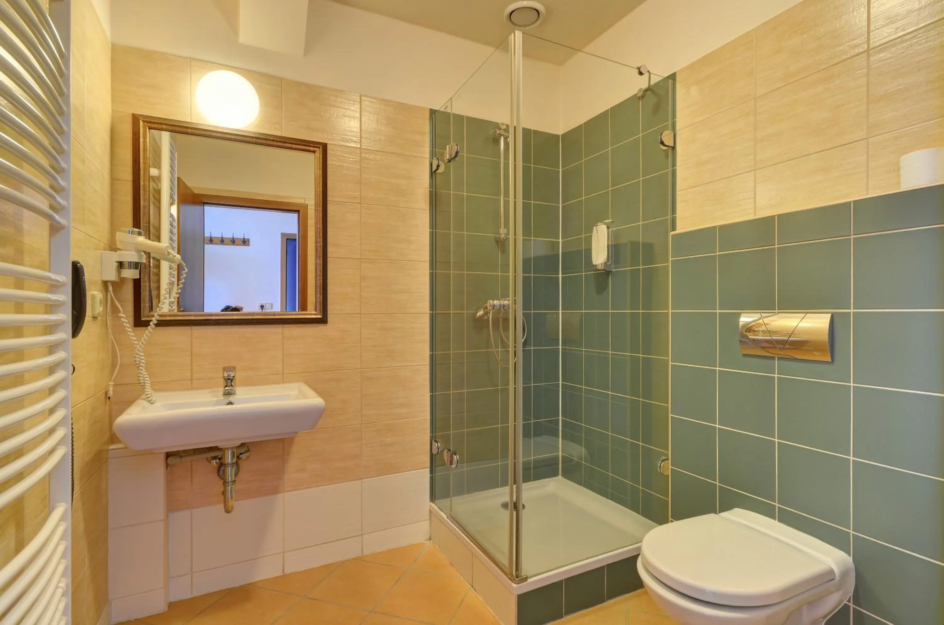 Bathroom in Hotel U Pramenu