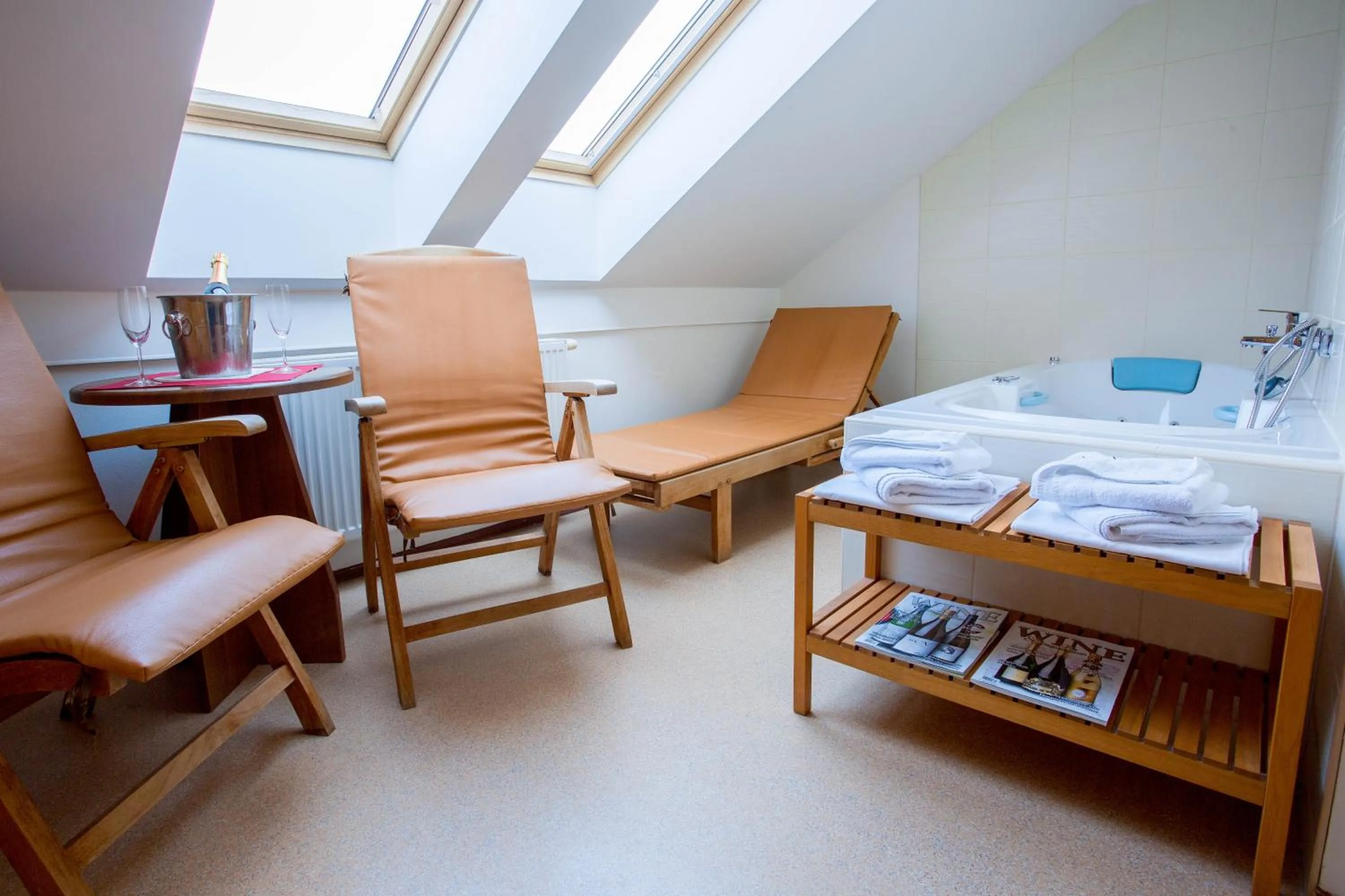 Sauna, Bed in Hotel U Pramenu