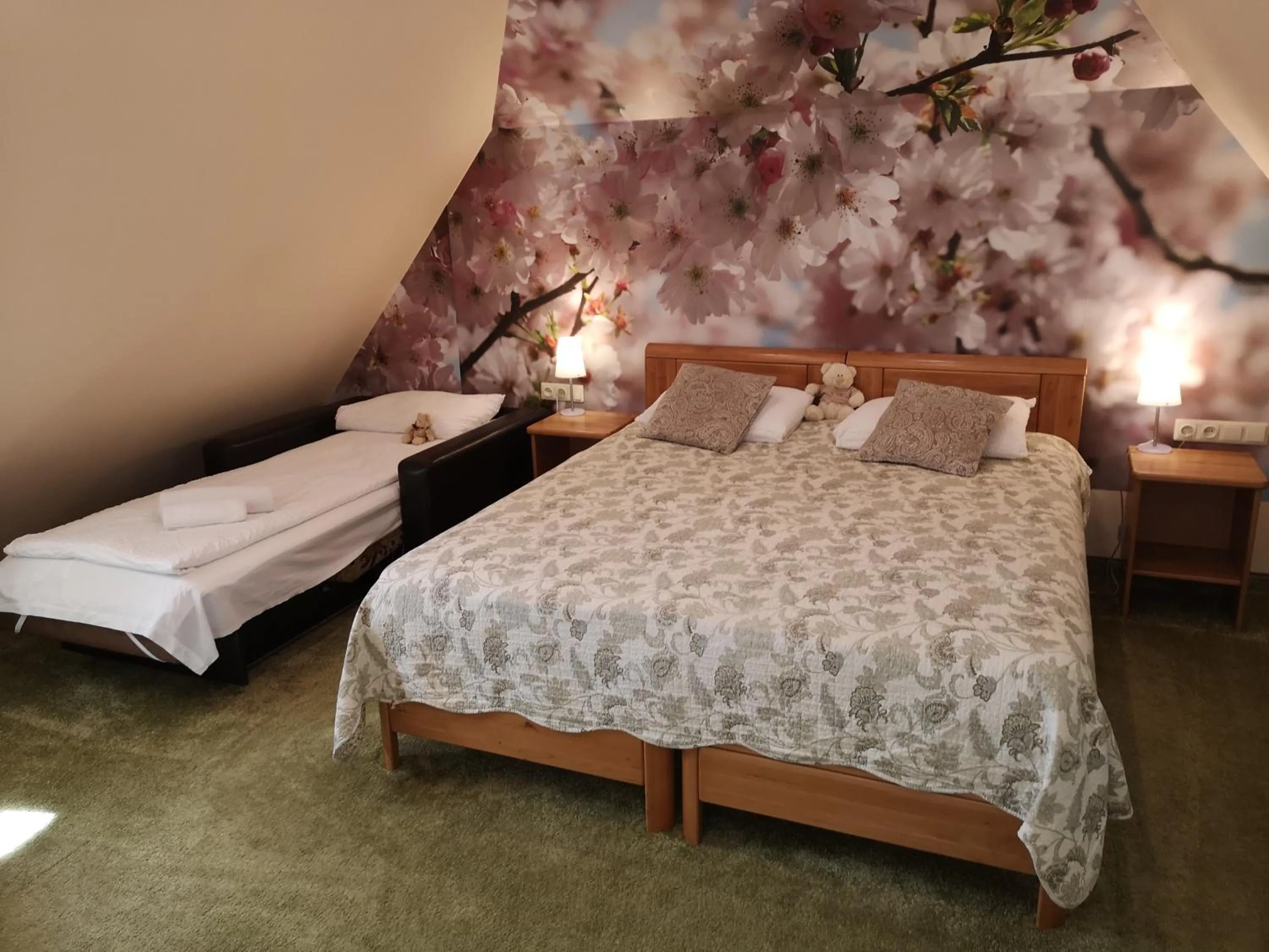 Bed in Hotel Senlīči
