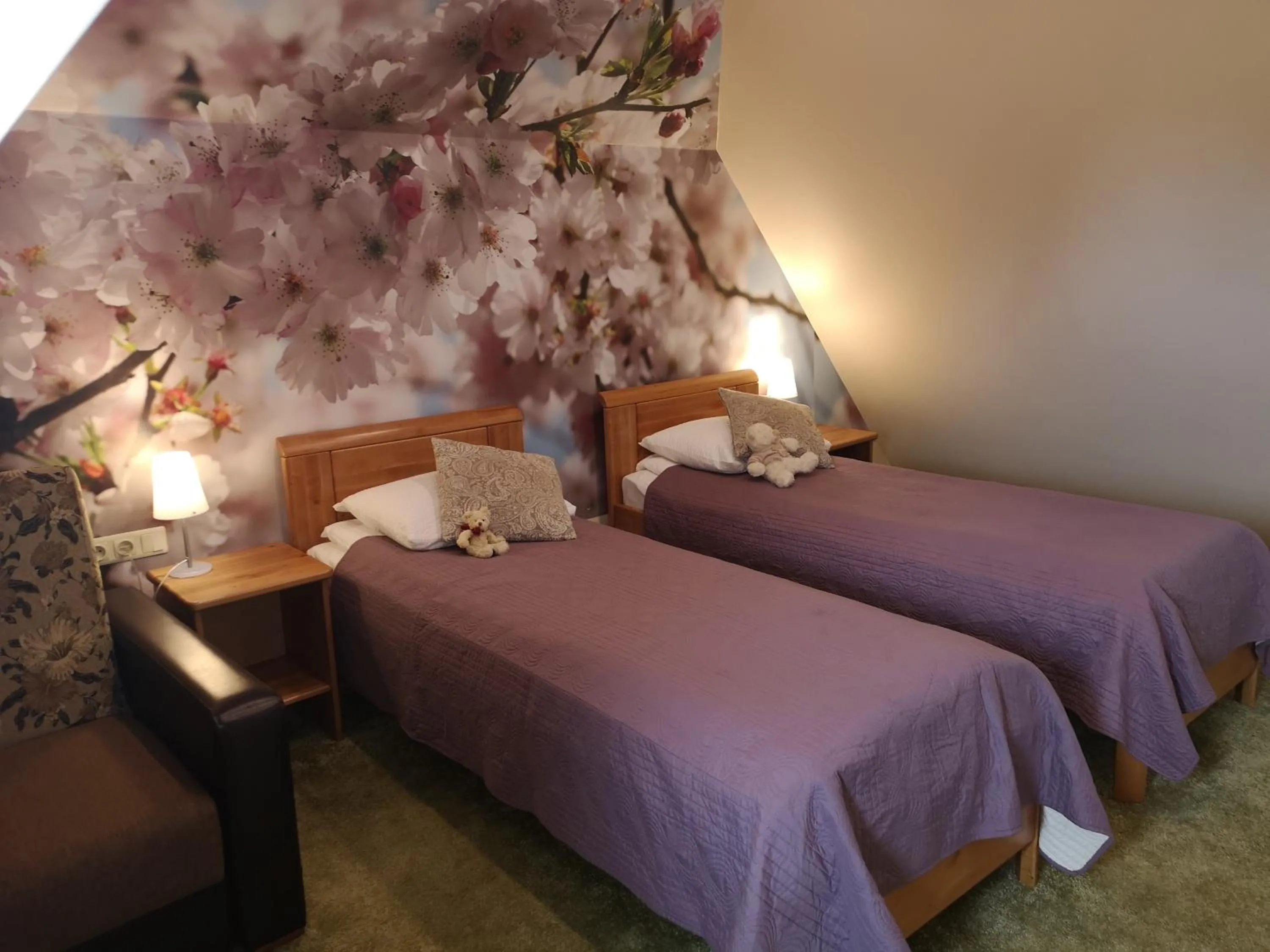 Bed in Hotel Senlīči