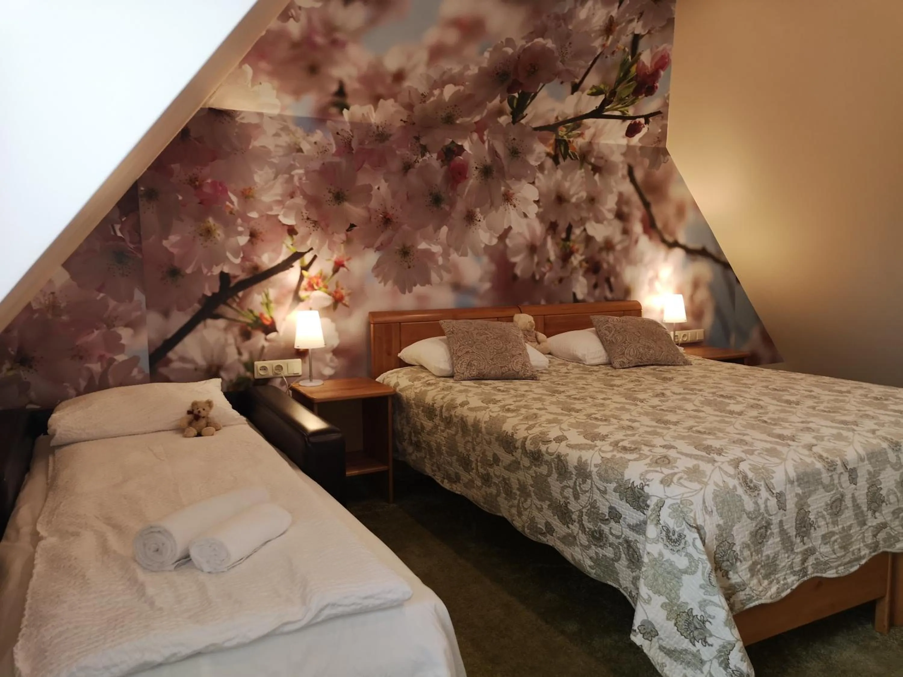 Bed in Hotel Senlīči