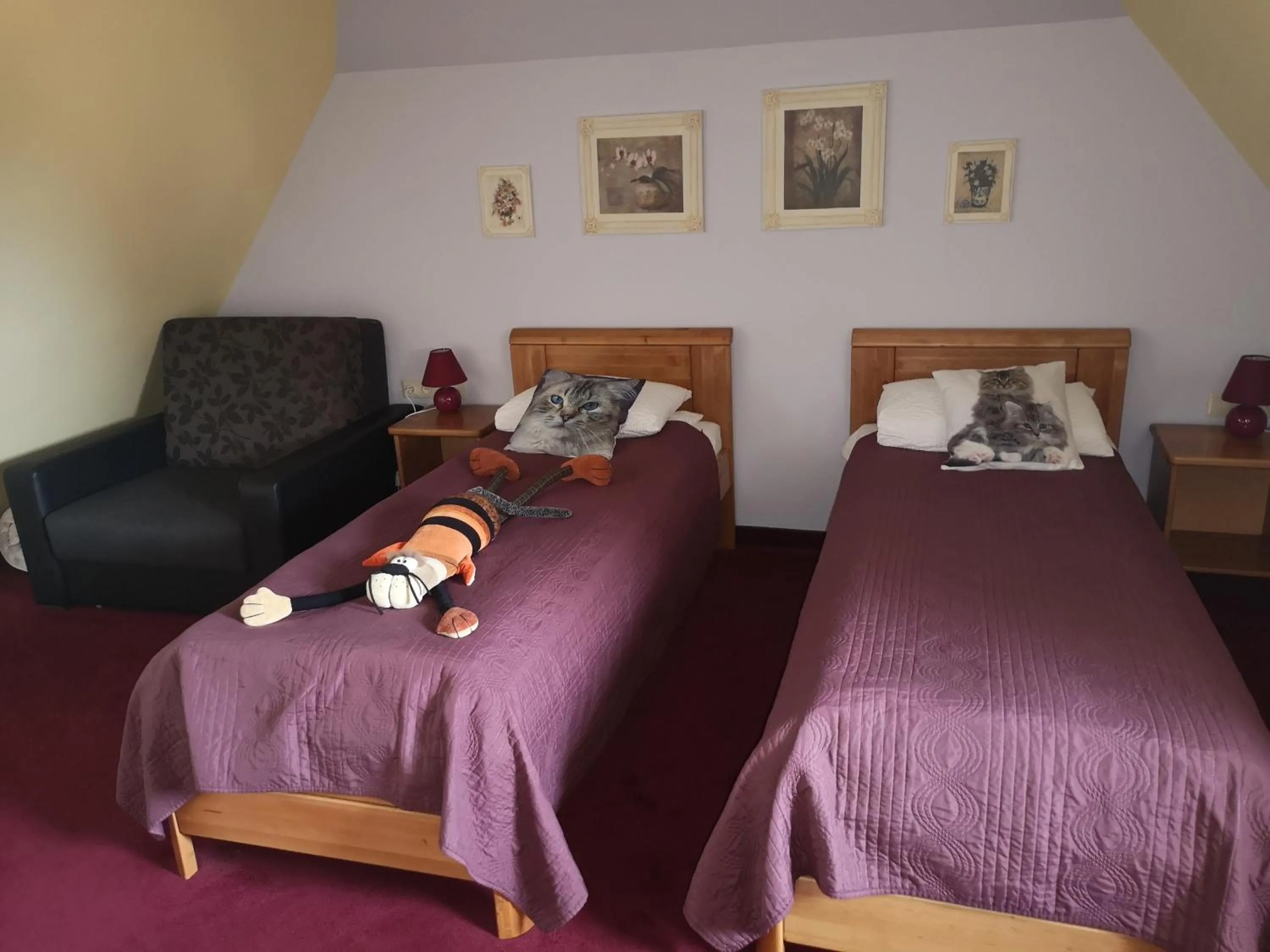 Bed in Hotel Senlīči