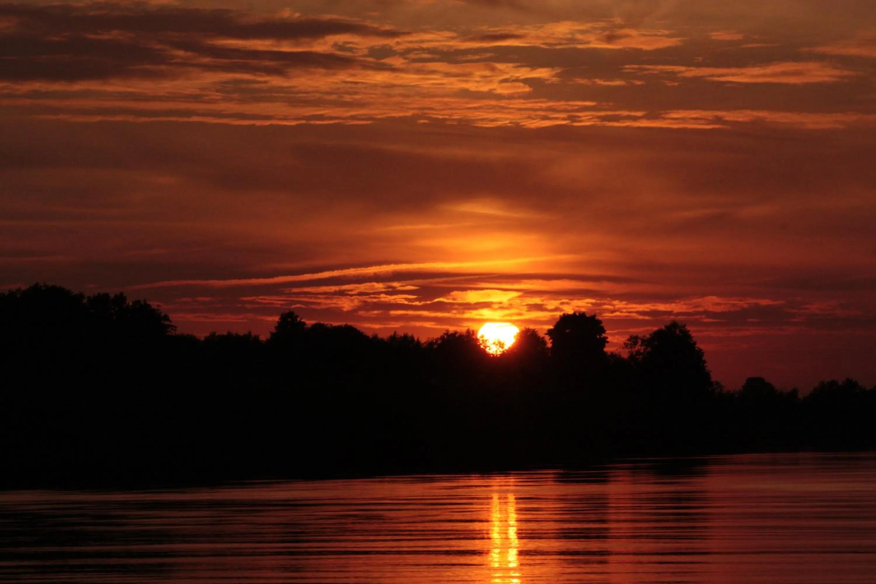 Sunset in Hotel Senlīči