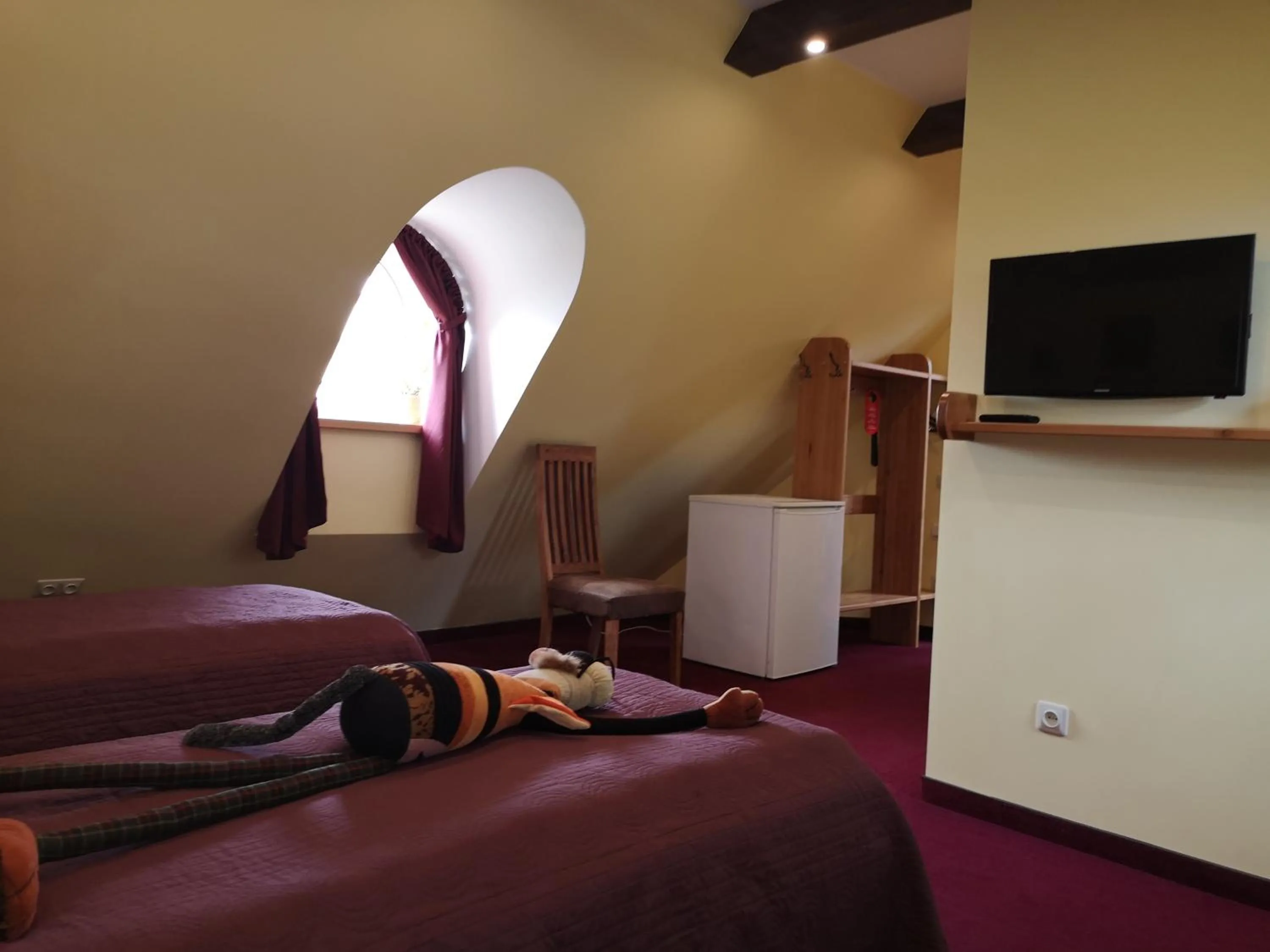 Bed in Hotel Senlīči