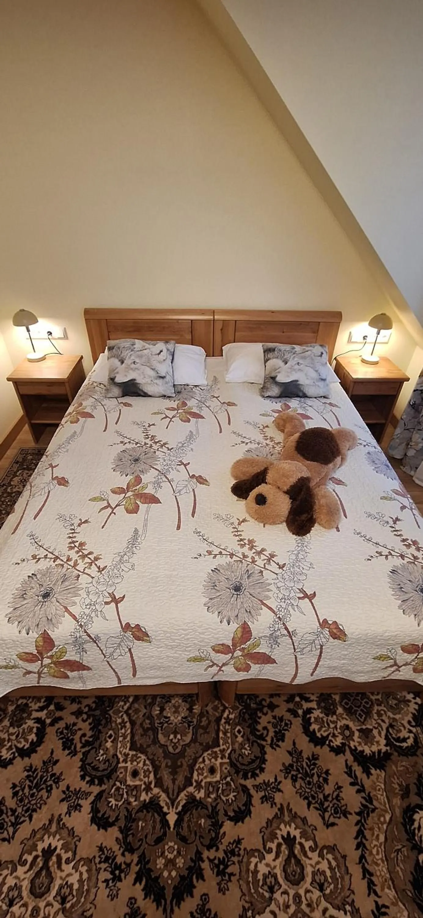 Bed in Hotel Senlīči