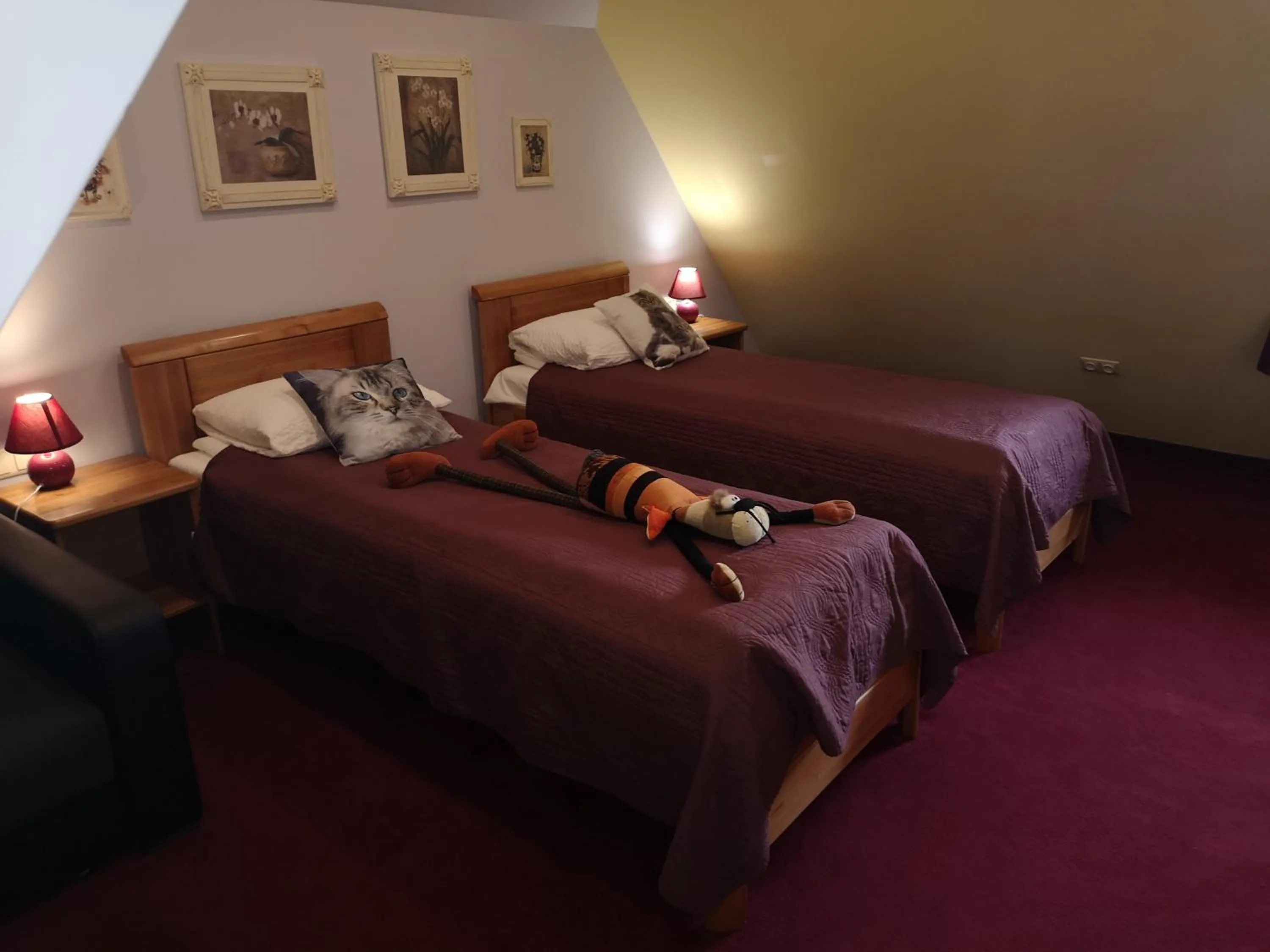 Bed in Hotel Senlīči