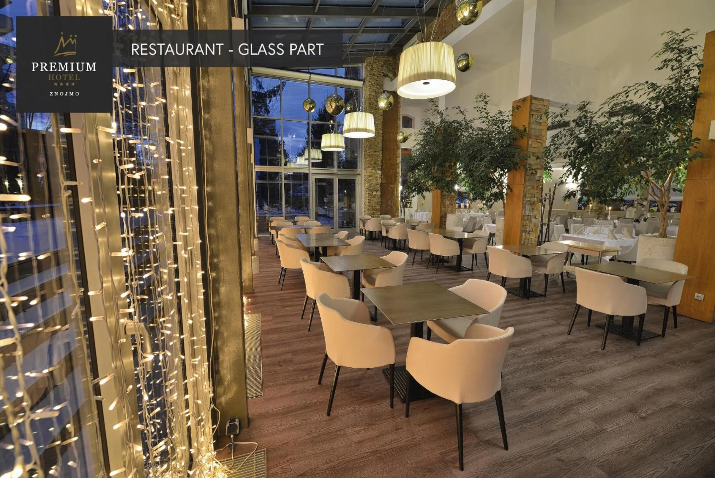 Restaurant/places to eat in PREMIUM Wellness & Wine Hotel Znojmo