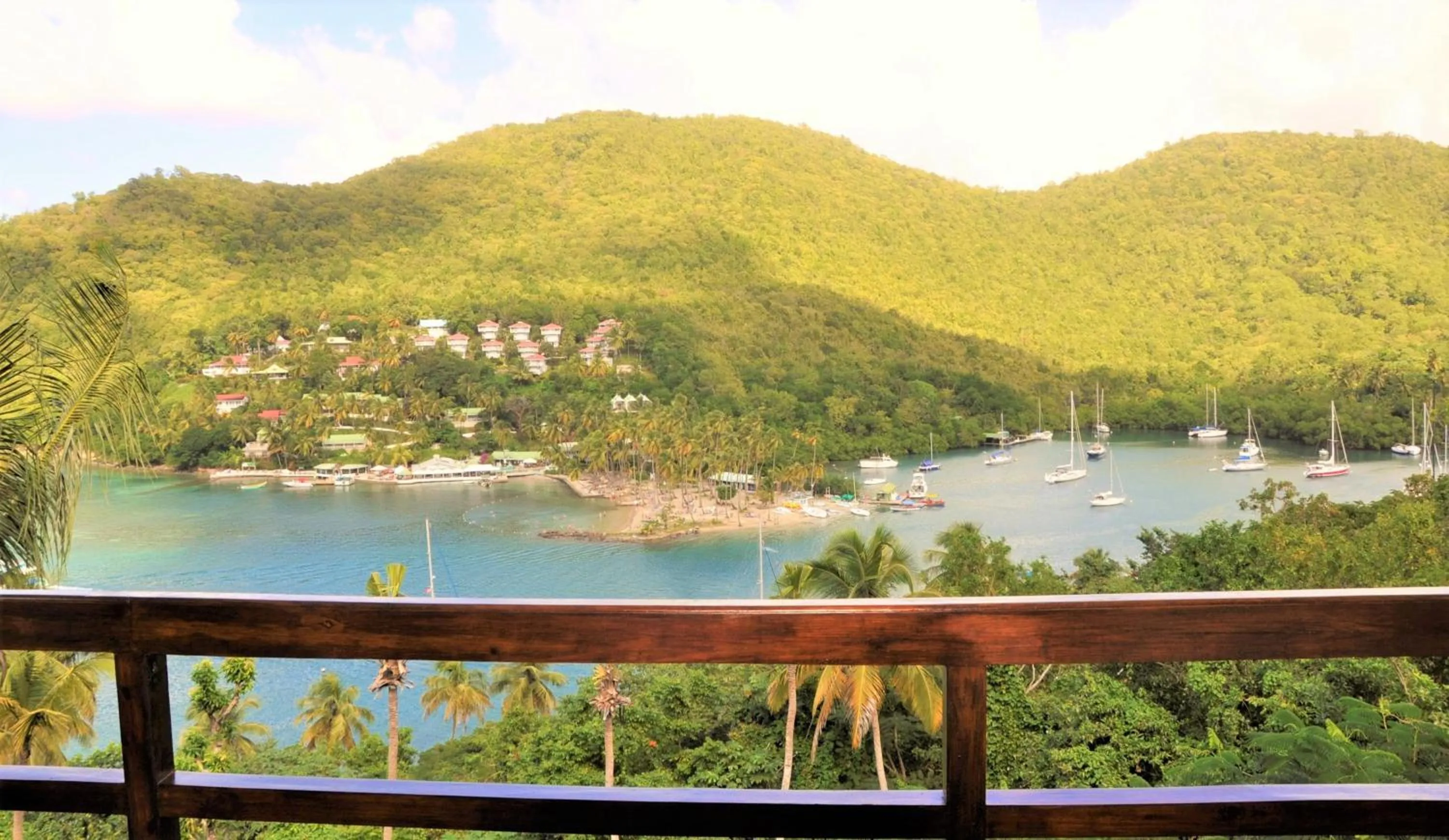 Sea view in Marigot Palms Luxury Caribbean Apartment Suites