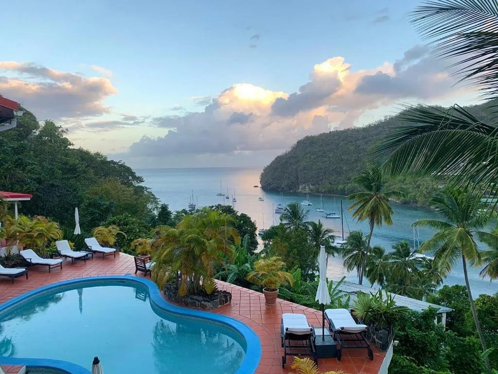 View (from property/room) in Marigot Palms Luxury Caribbean Apartment Suites
