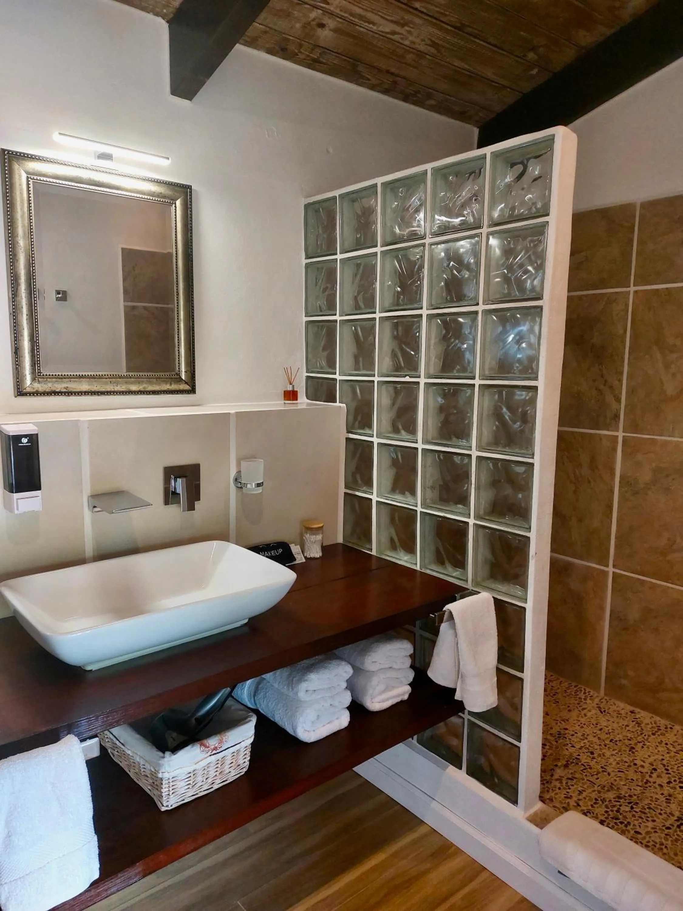 Bathroom in Marigot Palms Luxury Caribbean Apartment Suites