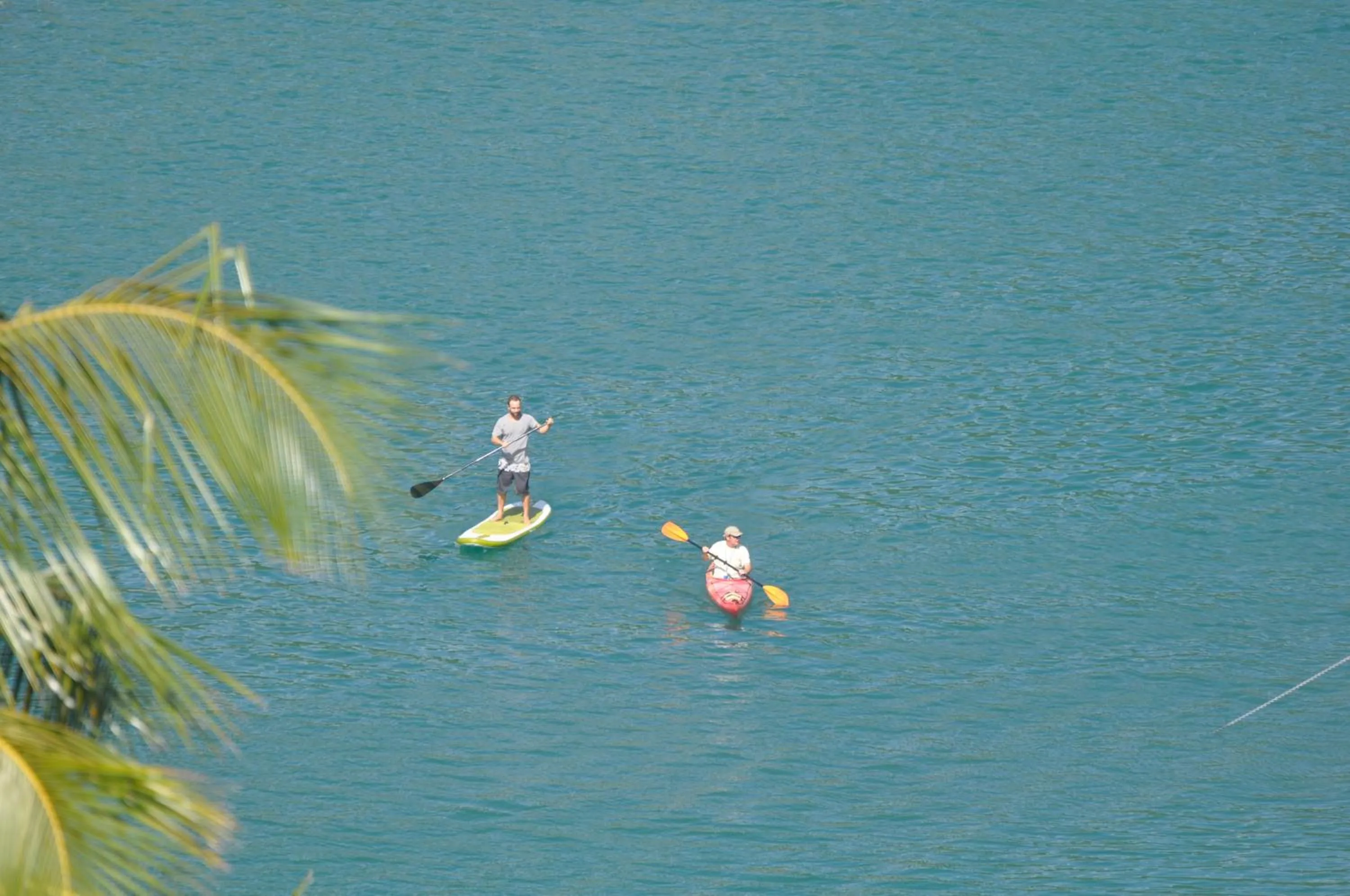 Canoeing in Marigot Palms Luxury Caribbean Apartment Suites