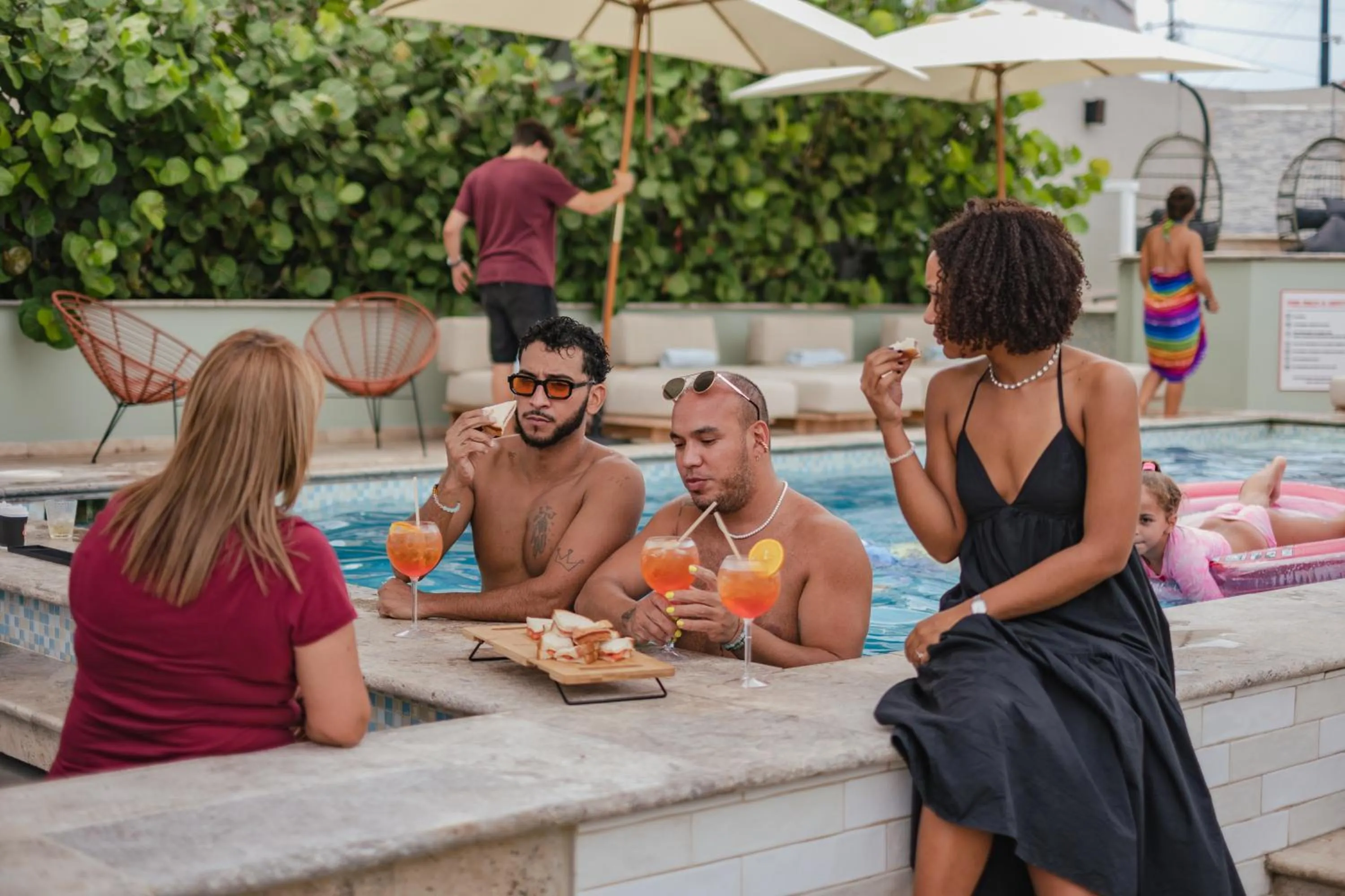 Swimming pool in The Freedom Hotel