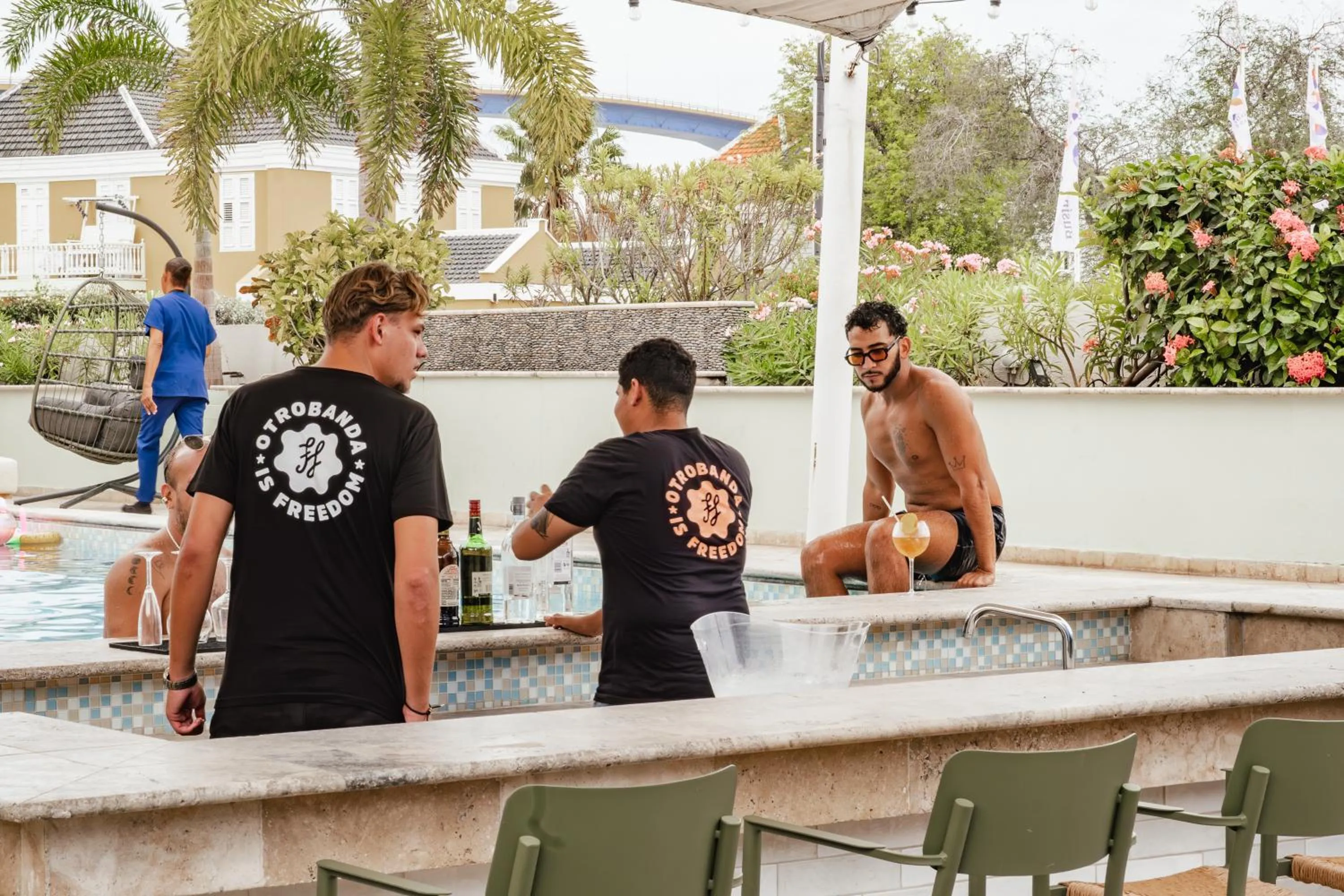 Swimming pool in The Freedom Hotel